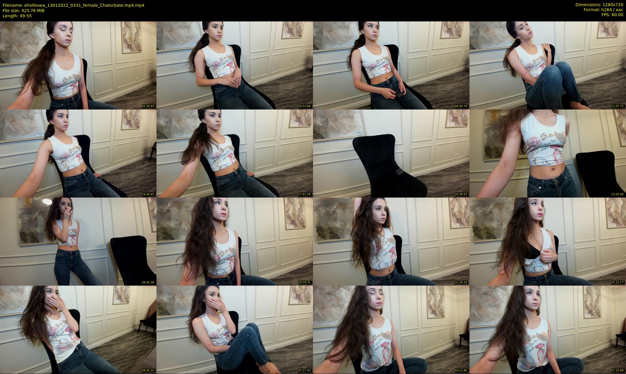 ehotlovea — 50 minute Chaturbate female cam show recording, 720p, Jan 13, 2022