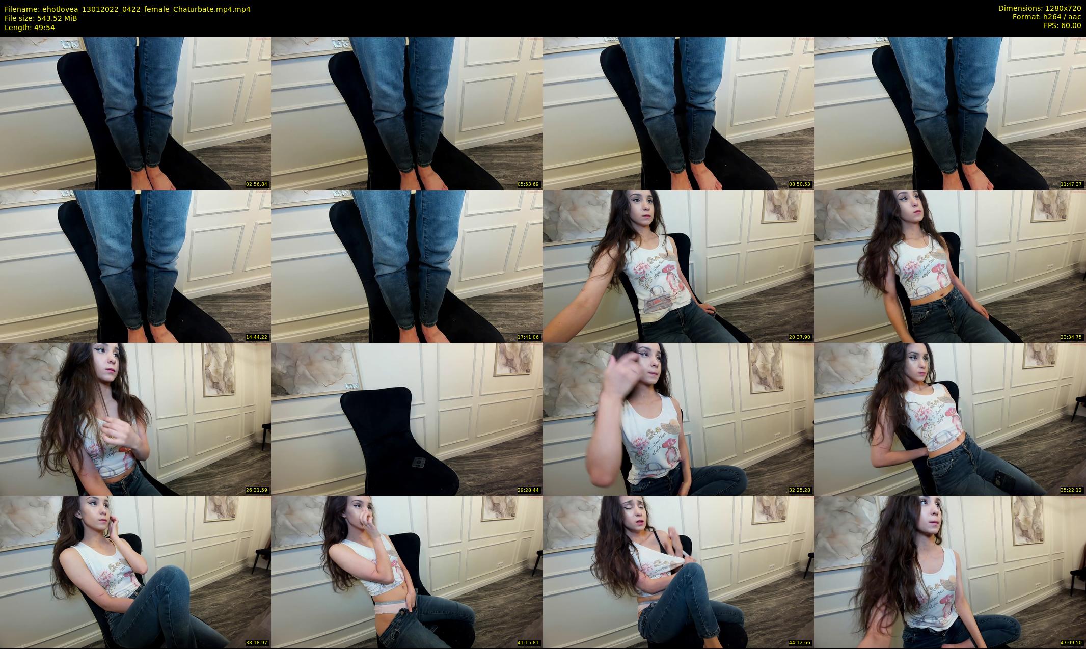 ehotlovea — 50 minute Chaturbate female cam show recording, 720p, Jan 13, 2022