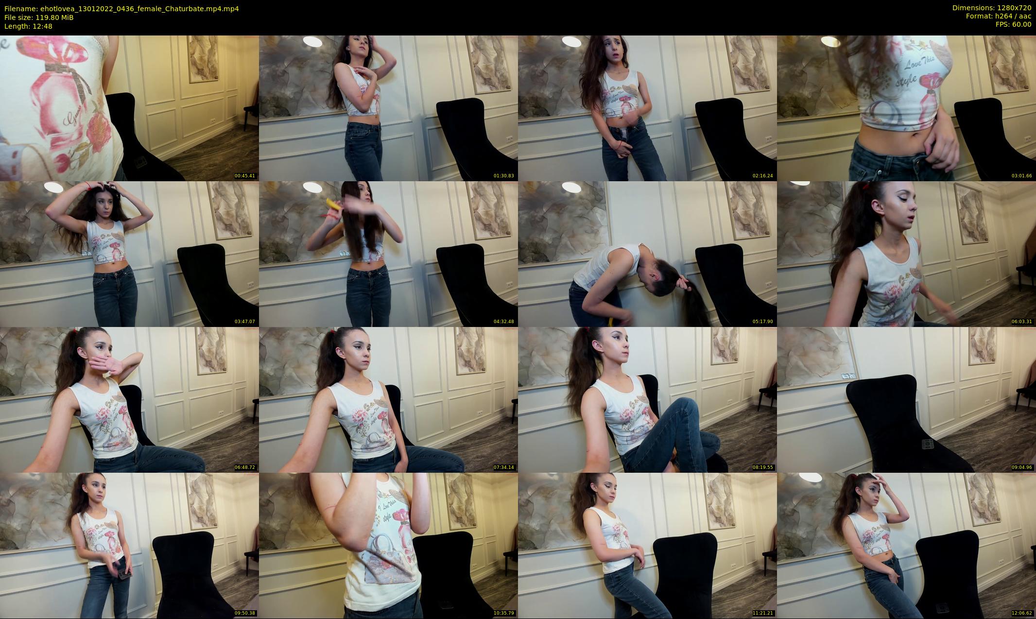 ehotlovea — 13 minute Chaturbate female cam show recording, 720p, Jan 13, 2022