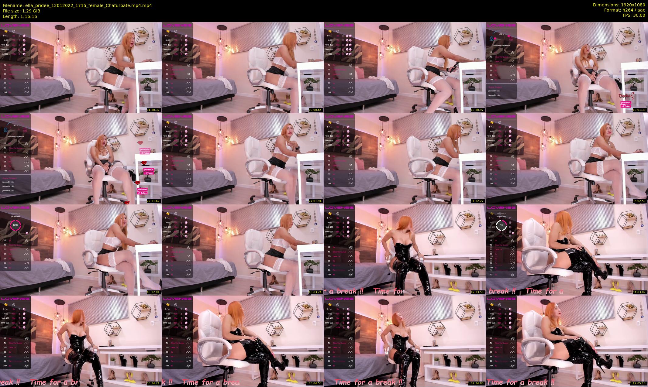 ella_pridee — 77 minute Chaturbate female cam show recording, 1080p, Jan 12, 2022