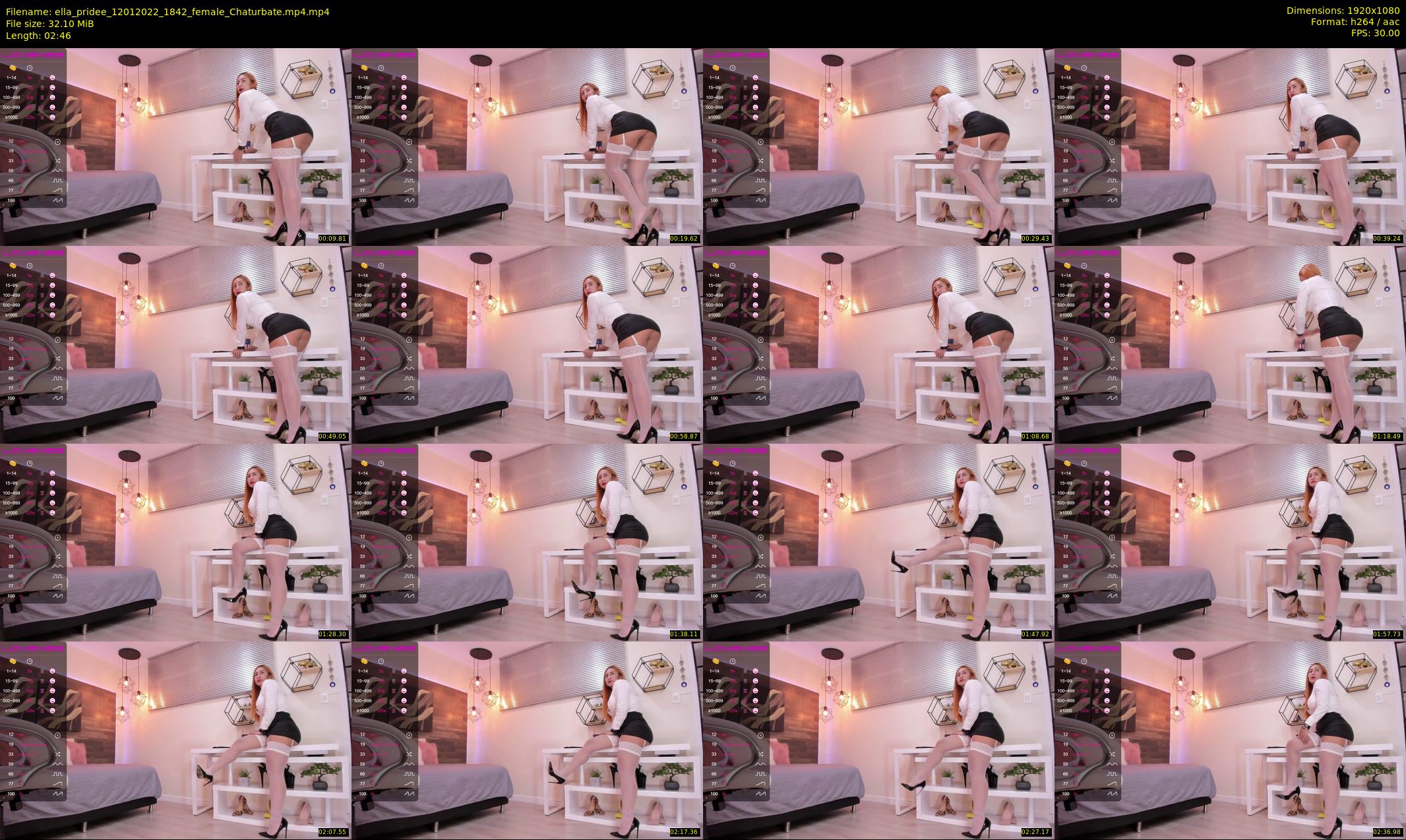 ella_pridee — 3 minute Chaturbate female cam show recording, 1080p, Jan 12, 2022