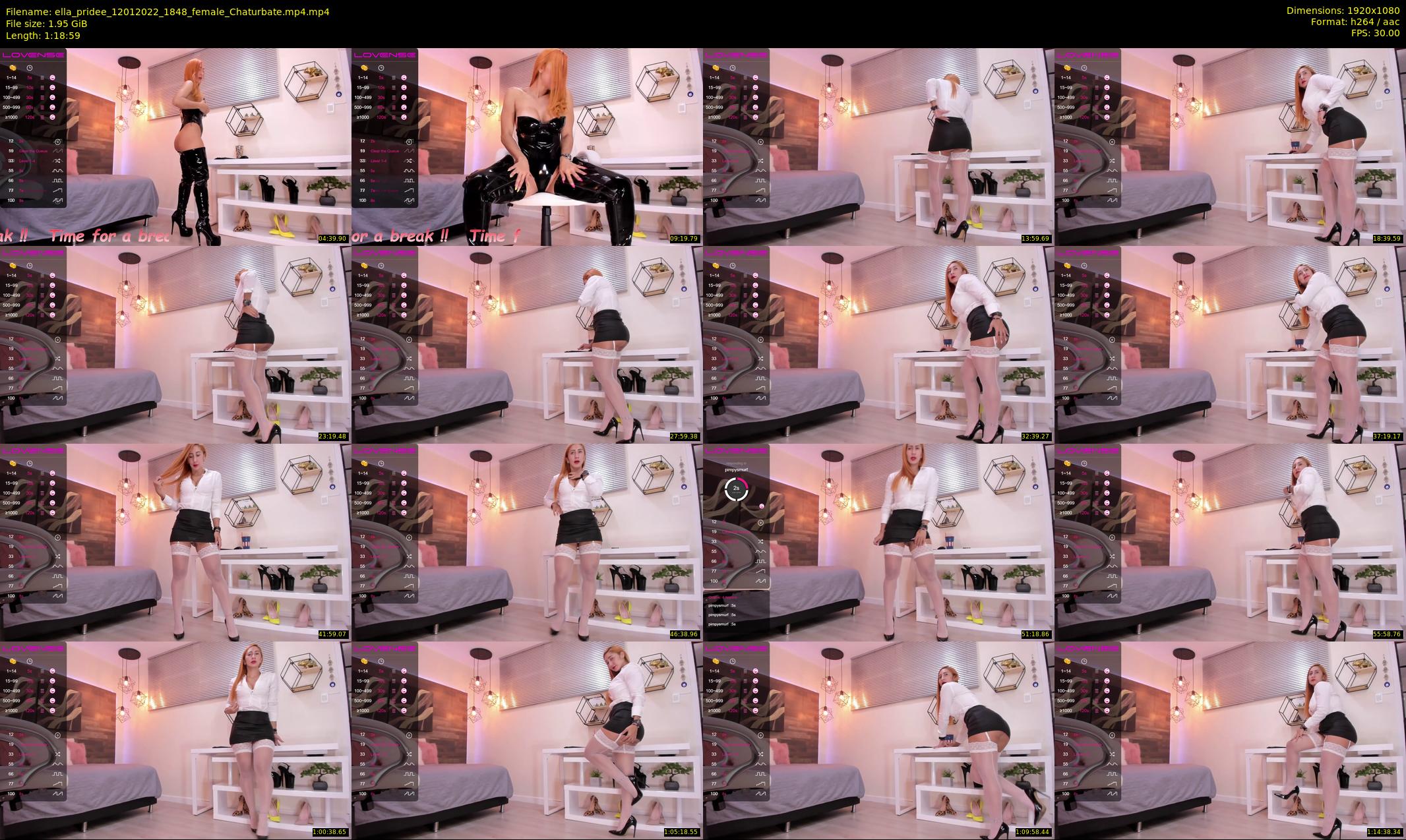 ella_pridee — 79 minute Chaturbate female cam show recording, 1080p, Jan 12, 2022