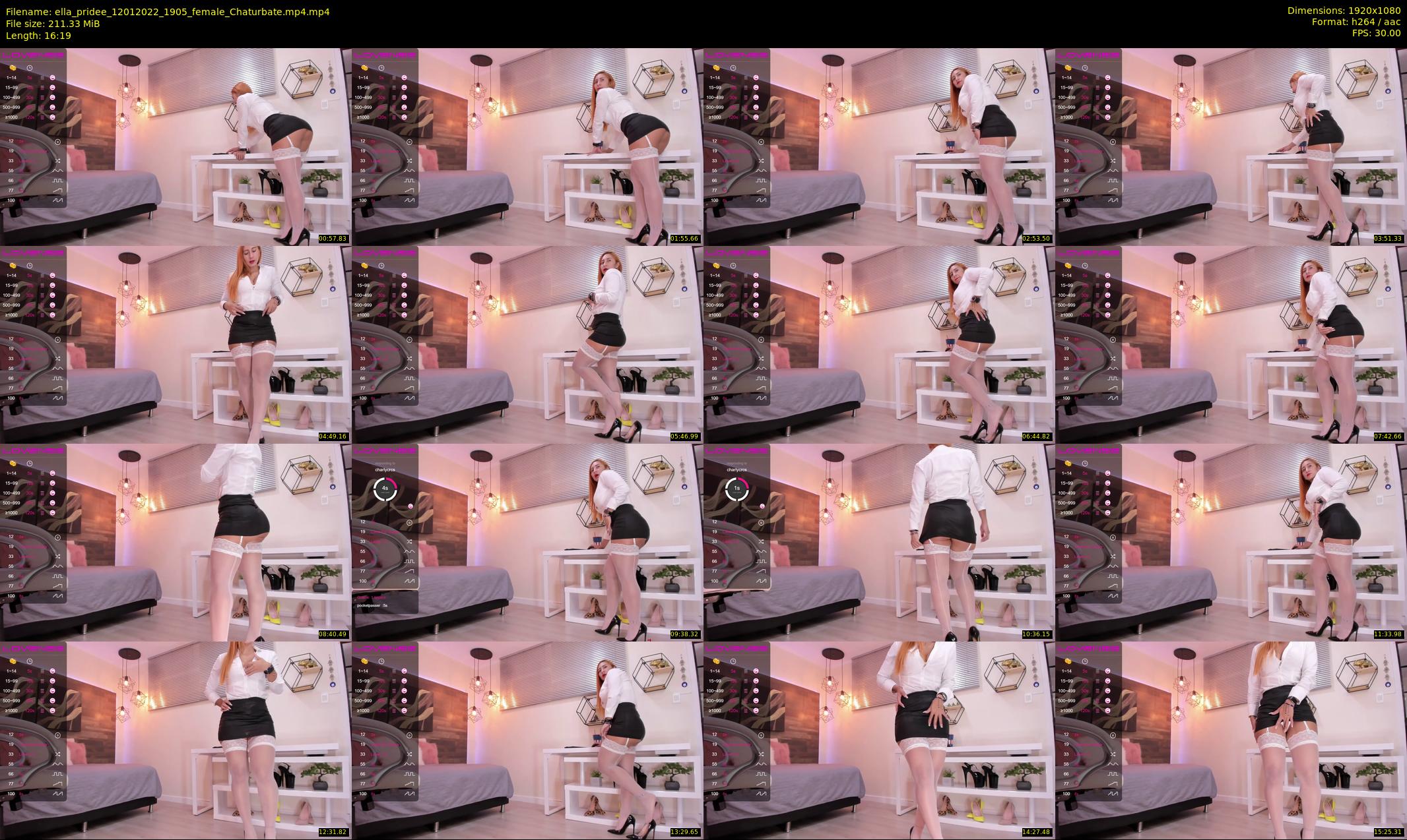ella_pridee — 17 minute Chaturbate female cam show recording, 1080p, Jan 12, 2022