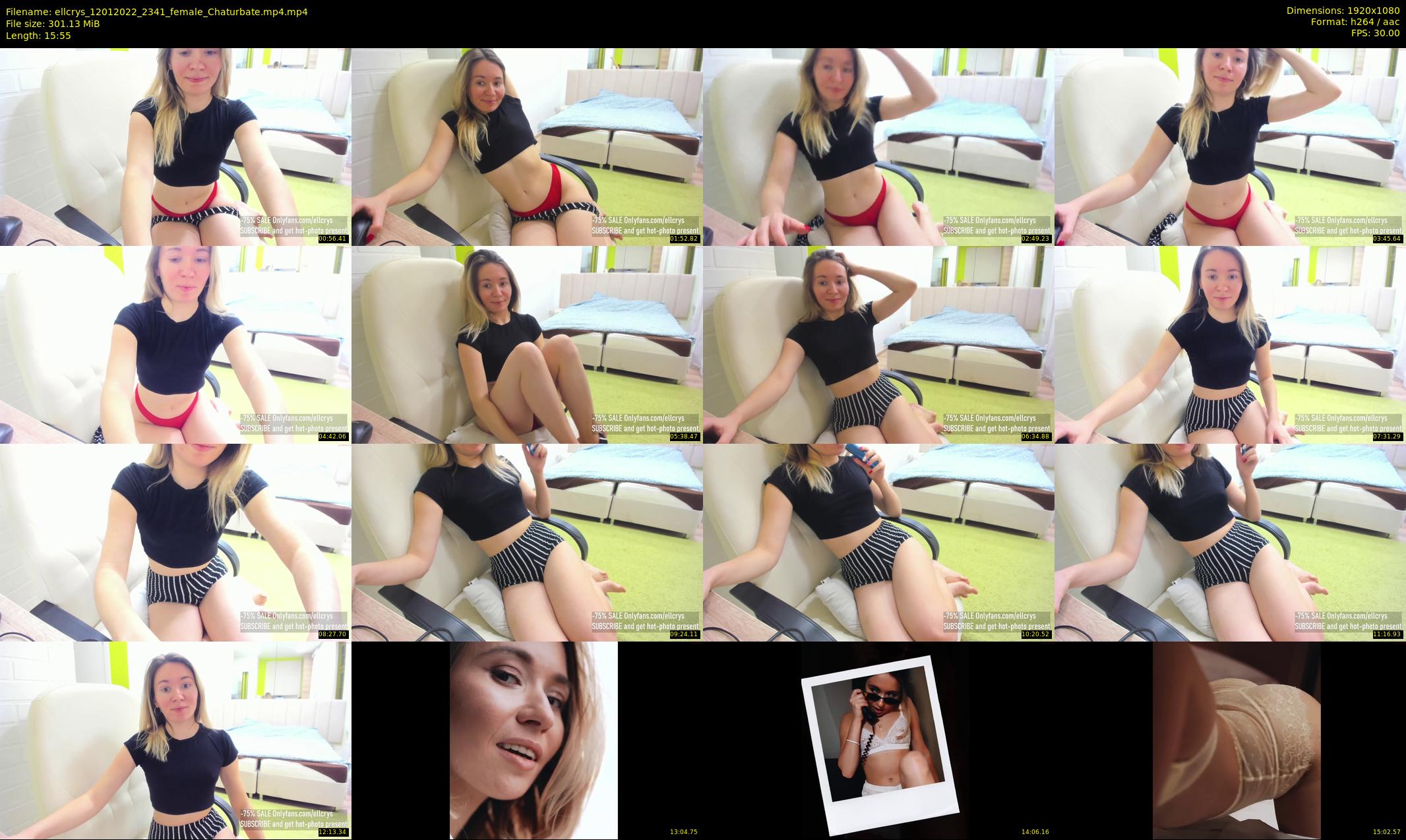 ellcrys — 16 minute Chaturbate couple cam show recording, 1080p, Jan 12, 2022
