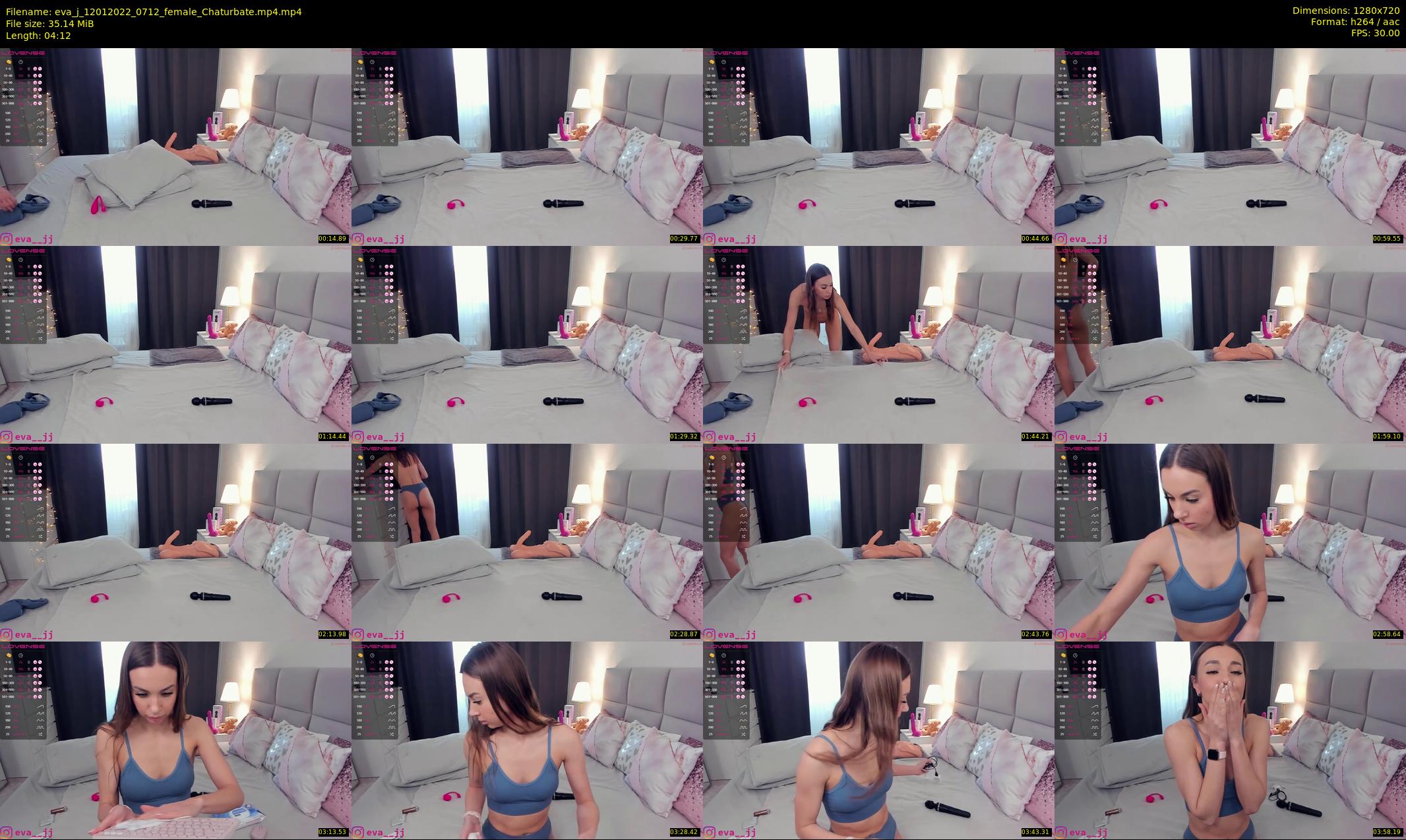 eva_j — 5 minute Chaturbate female cam show recording, 720p, Jan 12, 2022
