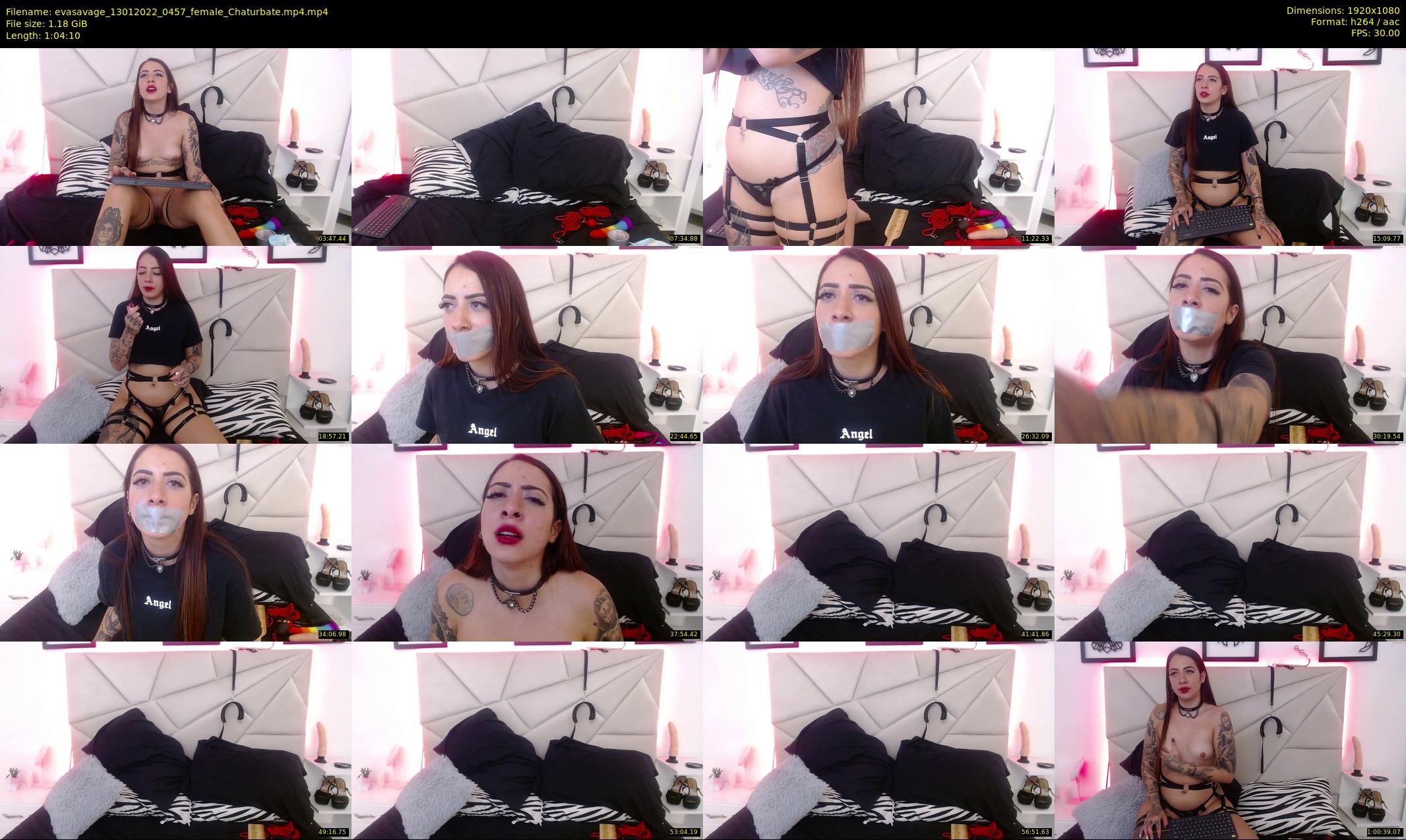 evasavage — 65 minute Chaturbate female cam show recording, 1080p, Jan 13, 2022