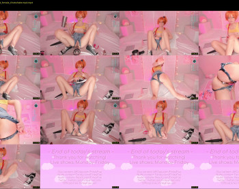 finleyfae — 45 minute Chaturbate female cam show recording, 1080p, Jan 12, 2022