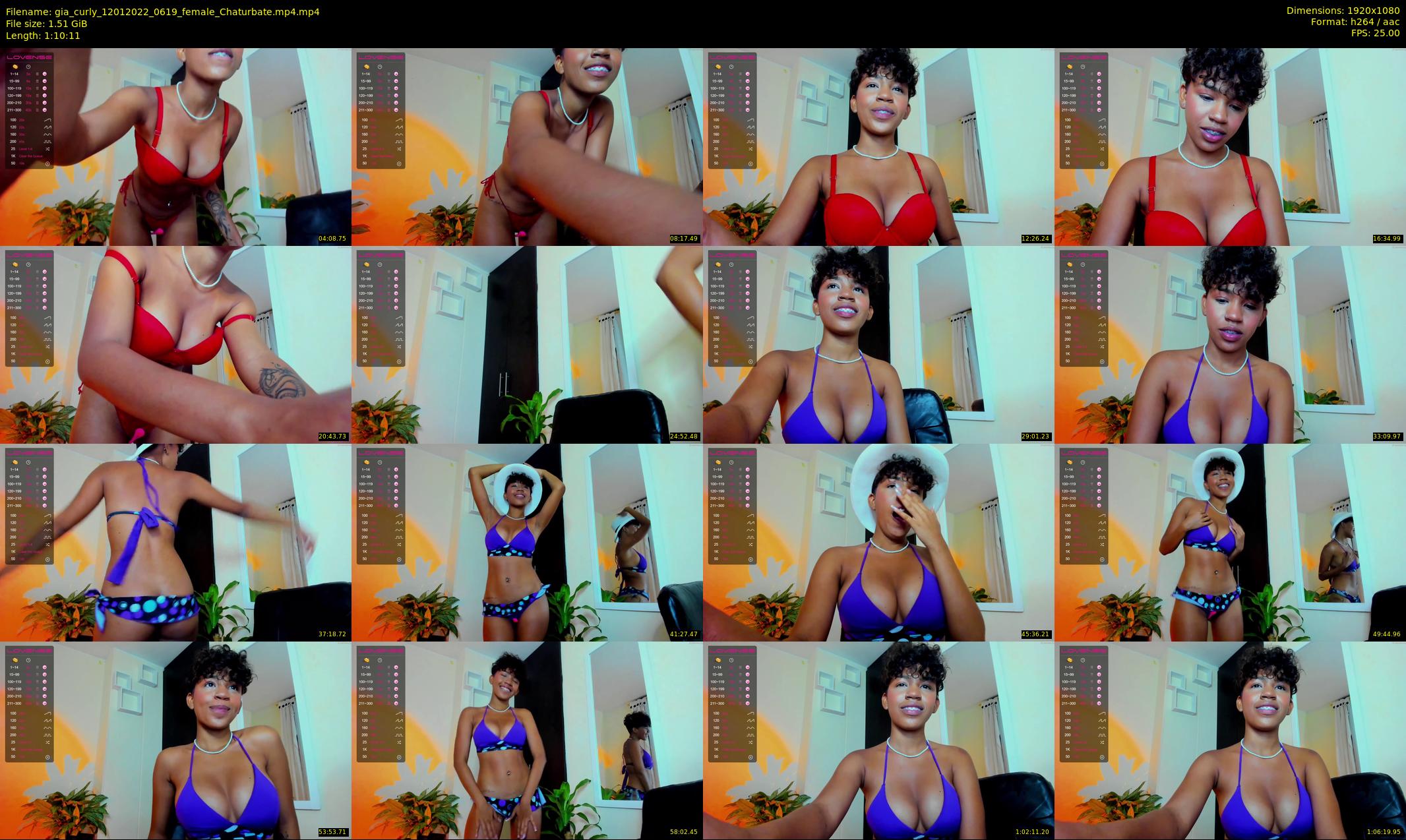 gia_curly — 71 minute Chaturbate female cam show recording, 1080p, Jan 12, 2022
