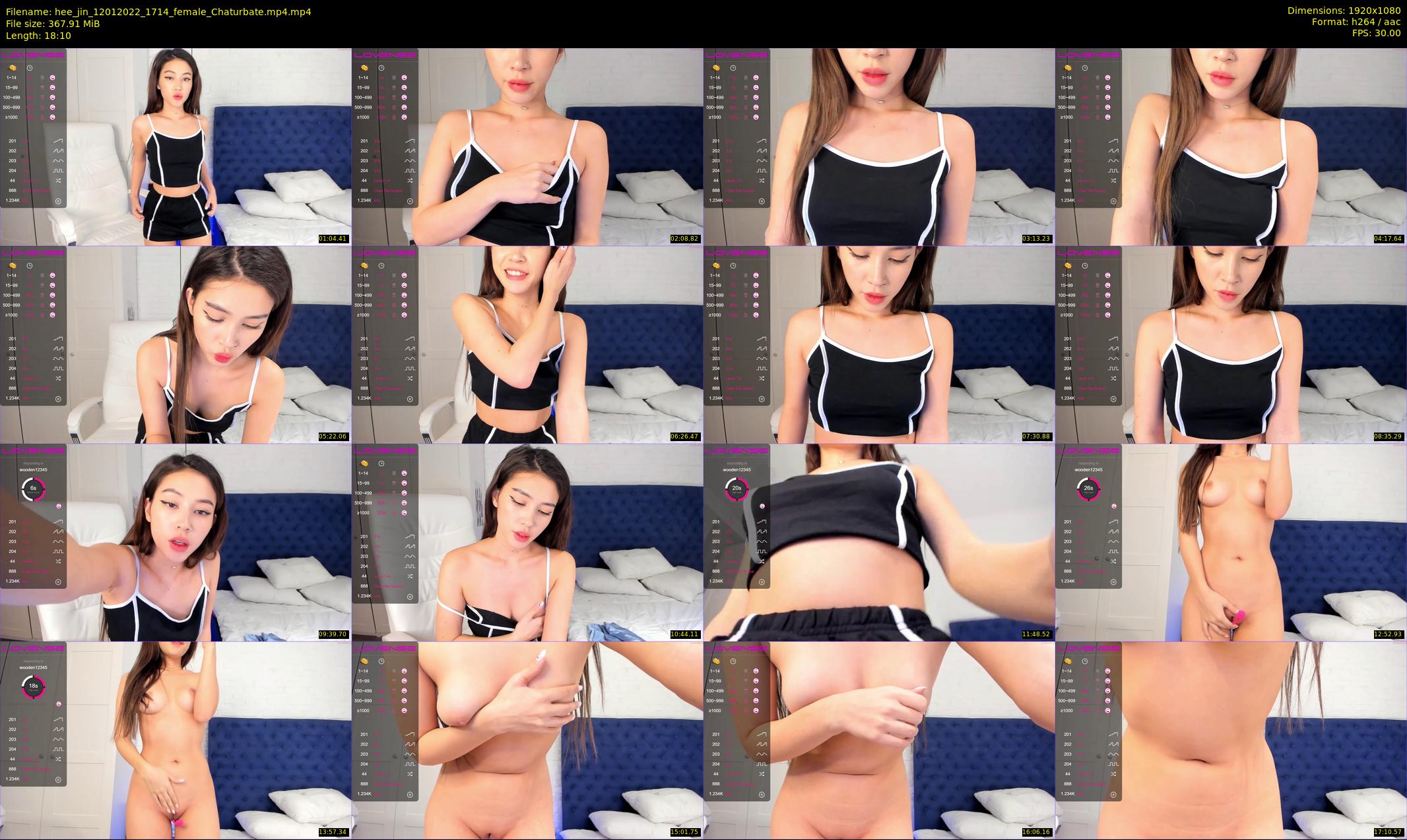 hee_jin — 19 minute Chaturbate female cam show recording, 1080p, Jan 12, 2022