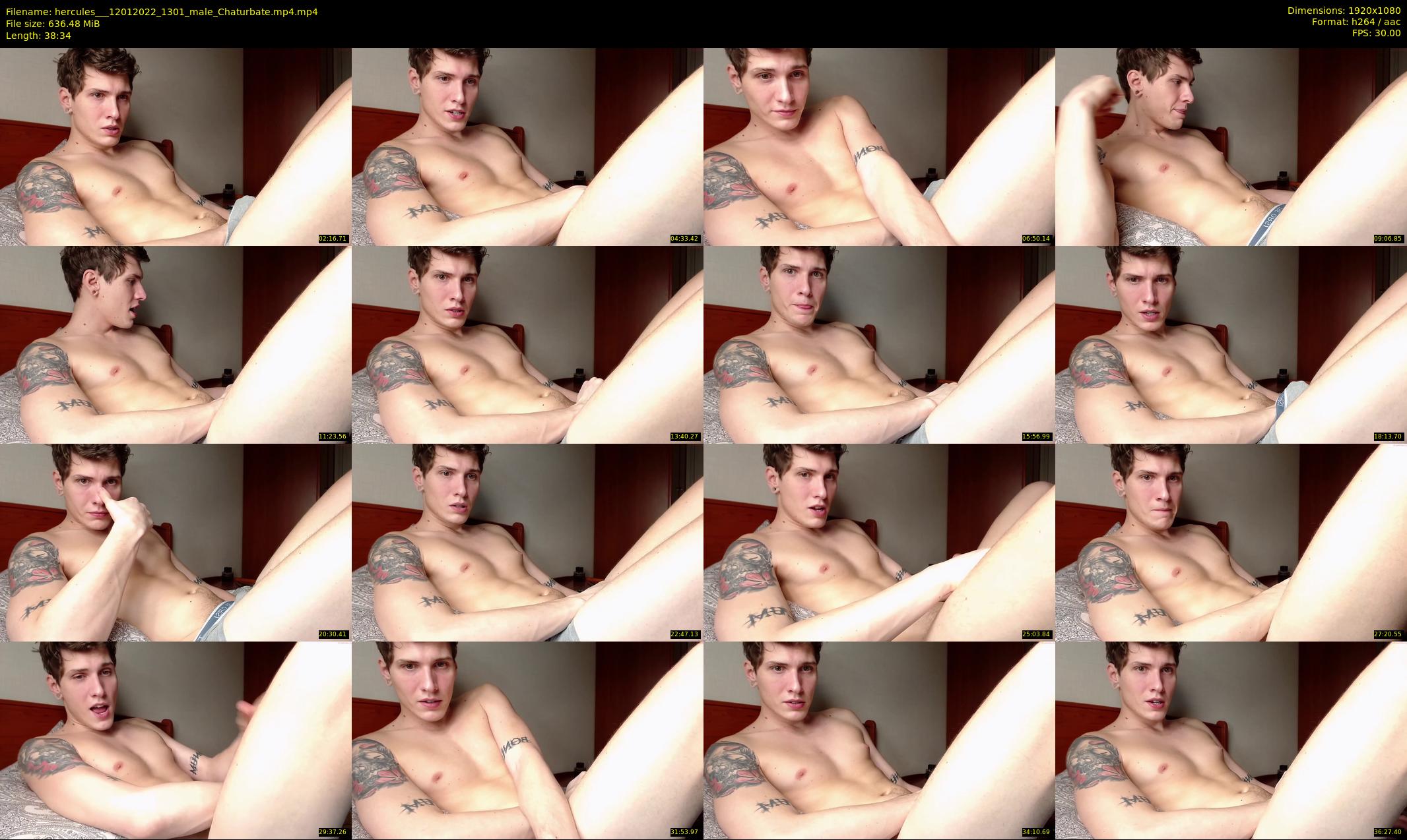 hercules__ — 39 minute Chaturbate male cam show recording, 1080p, Jan 12, 2022