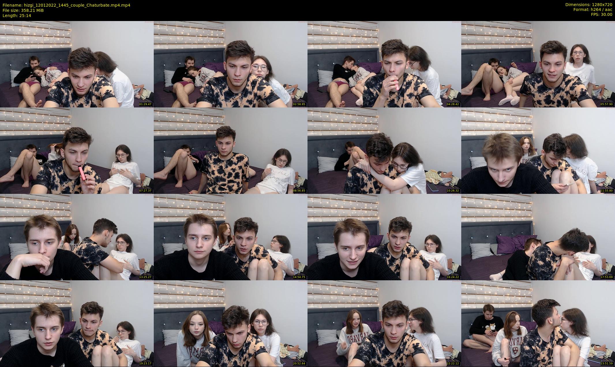 hizgi — 26 minute Chaturbate couple cam show recording, 720p, Jan 12, 2022