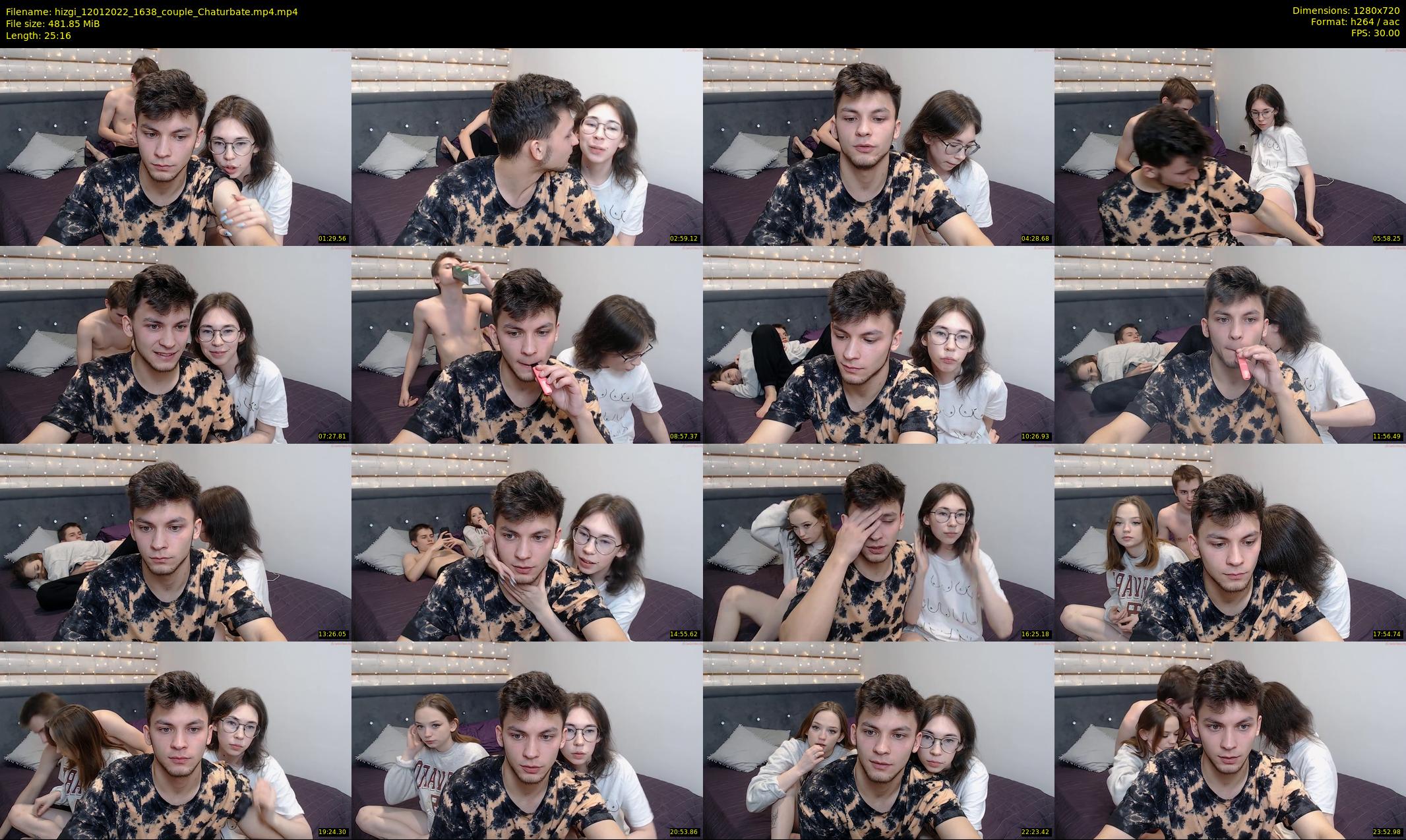 hizgi — 26 minute Chaturbate couple cam show recording, 720p, Jan 12, 2022