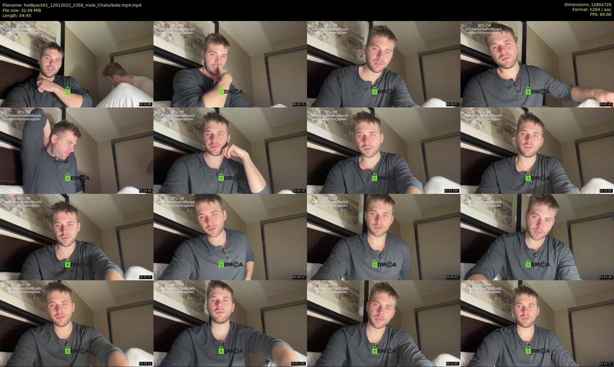 hot8pack01 — 5 minute Chaturbate male cam show recording, 720p, Jan 12, 2022