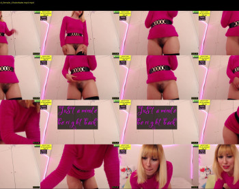 islanublar — 12 minute Chaturbate female cam show recording, 1080p, Jan 12, 2022