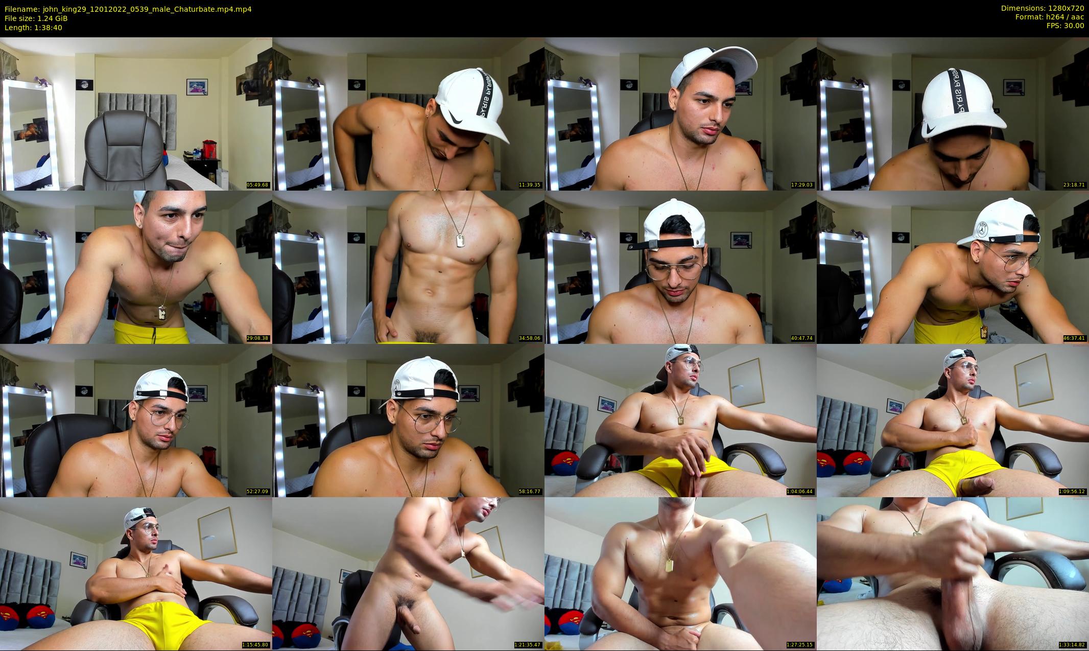 john_king29 — 99 minute Chaturbate male cam show recording, 720p, Jan 12, 2022