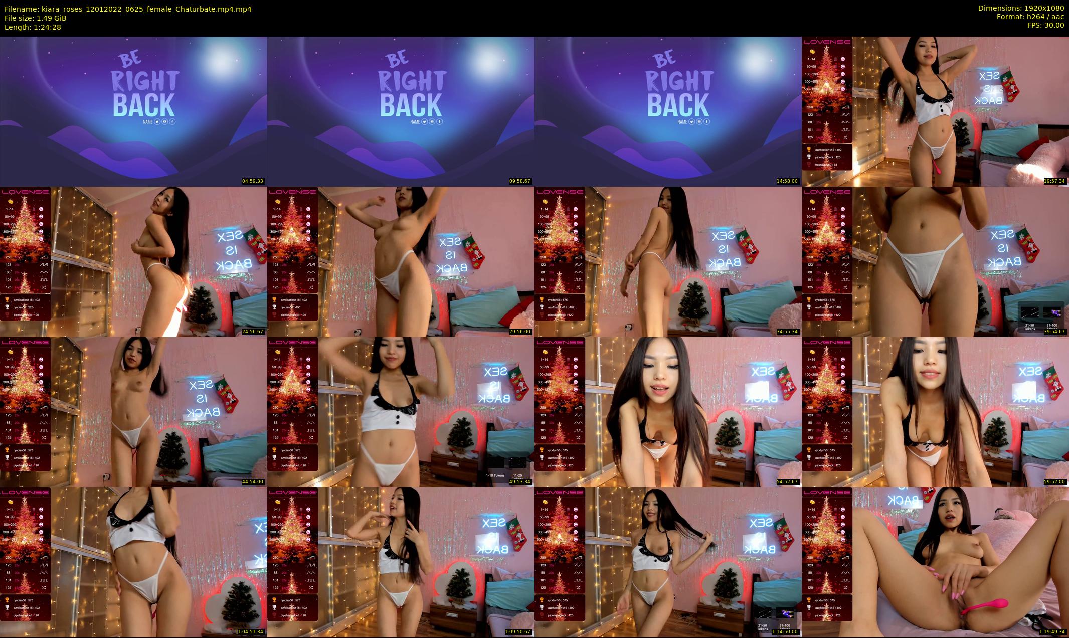 kiara_roses — 85 minute Chaturbate female cam show recording, 1080p, Jan 12, 2022