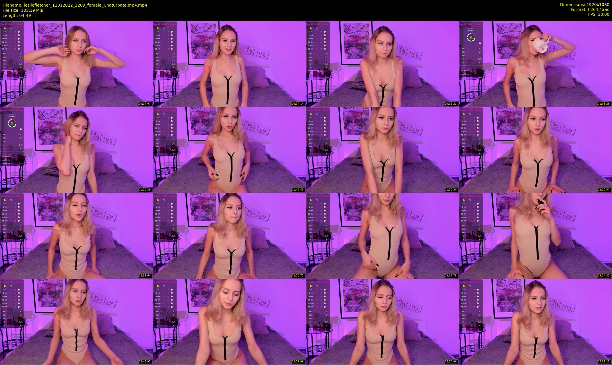 lesliefletcher — 5 minute Chaturbate couple cam show recording, 1080p, Jan 12, 2022