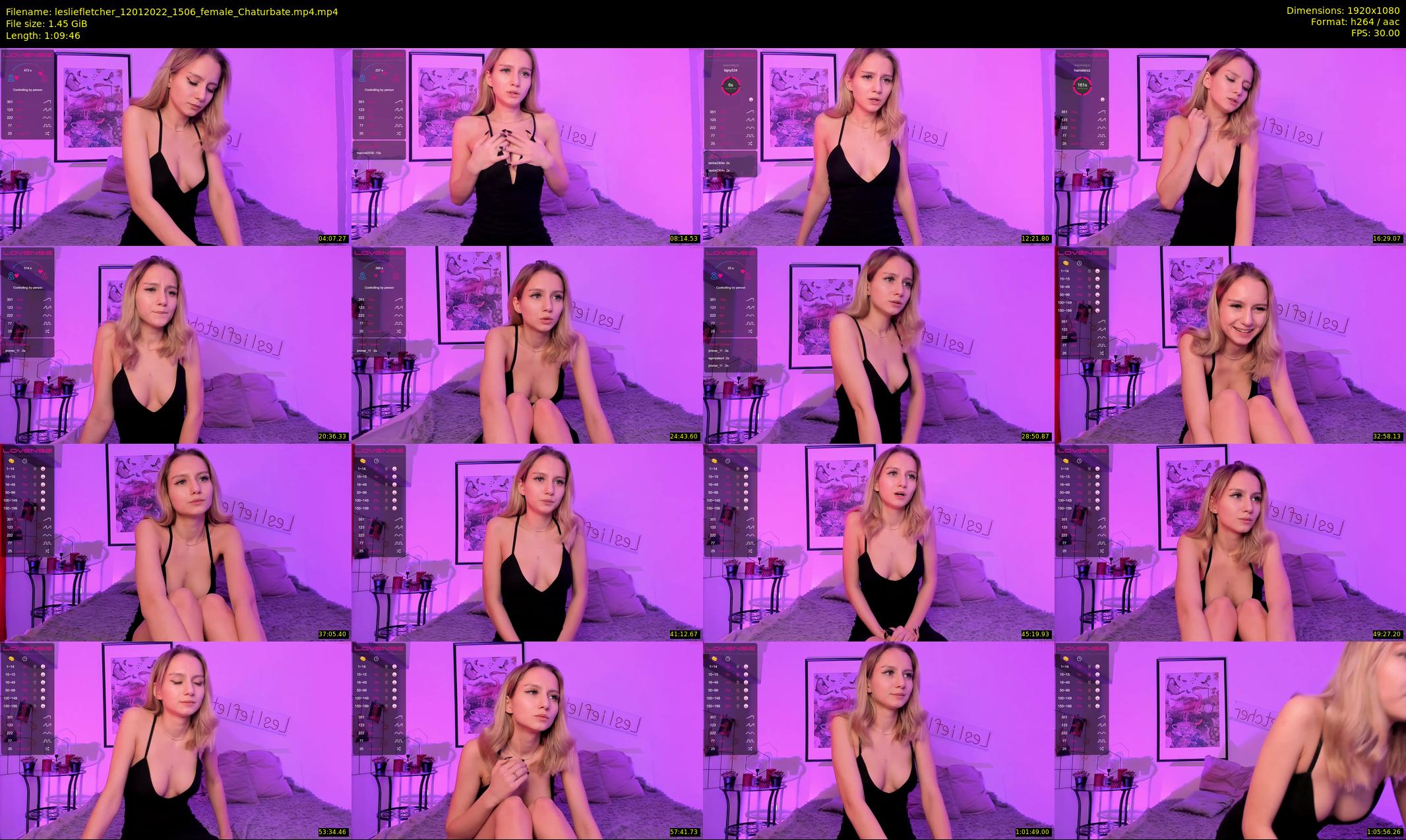 lesliefletcher — 70 minute Chaturbate couple cam show recording, 1080p, Jan 12, 2022