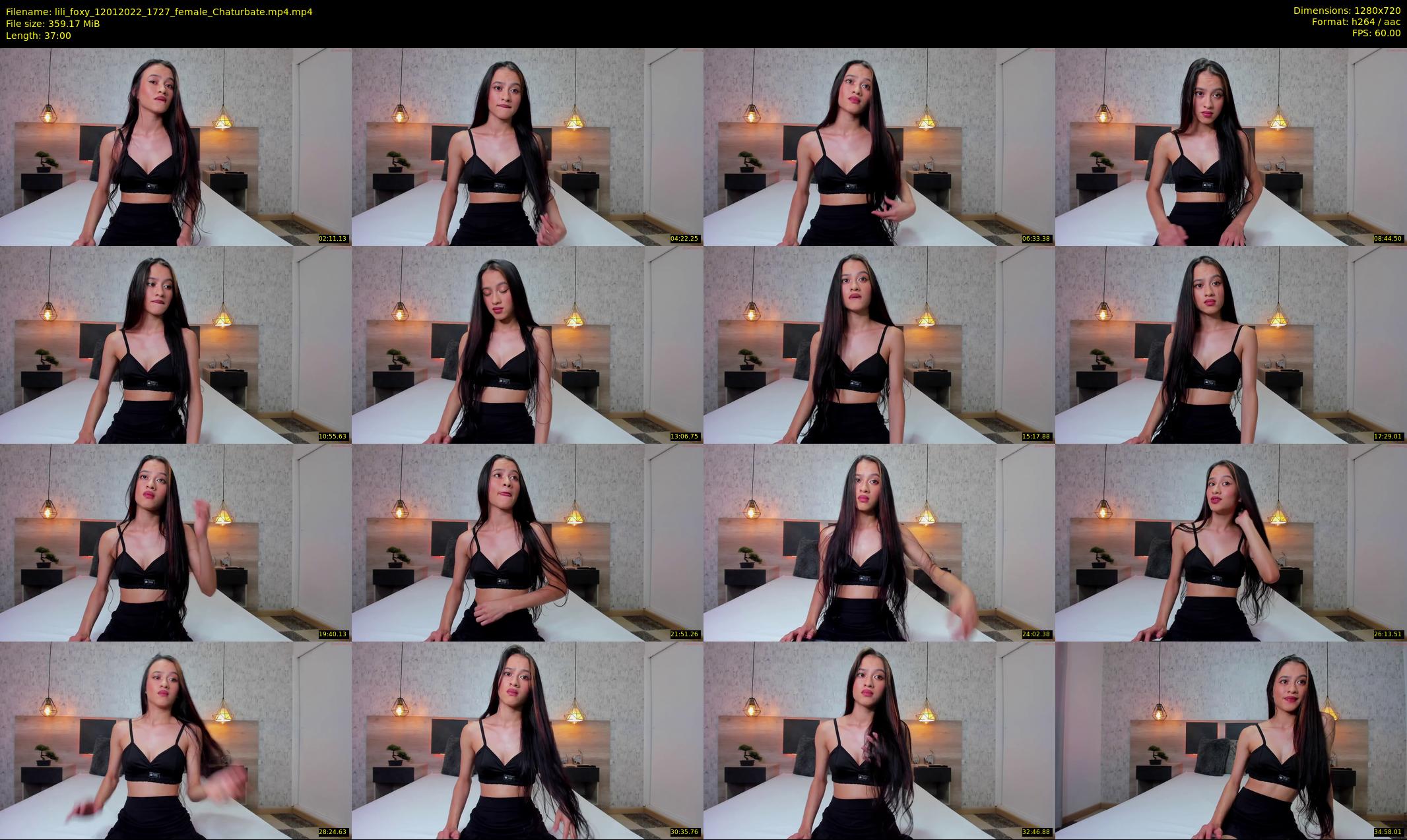 lili_foxy — 37 minute Chaturbate female cam show recording, 720p, Jan 12, 2022