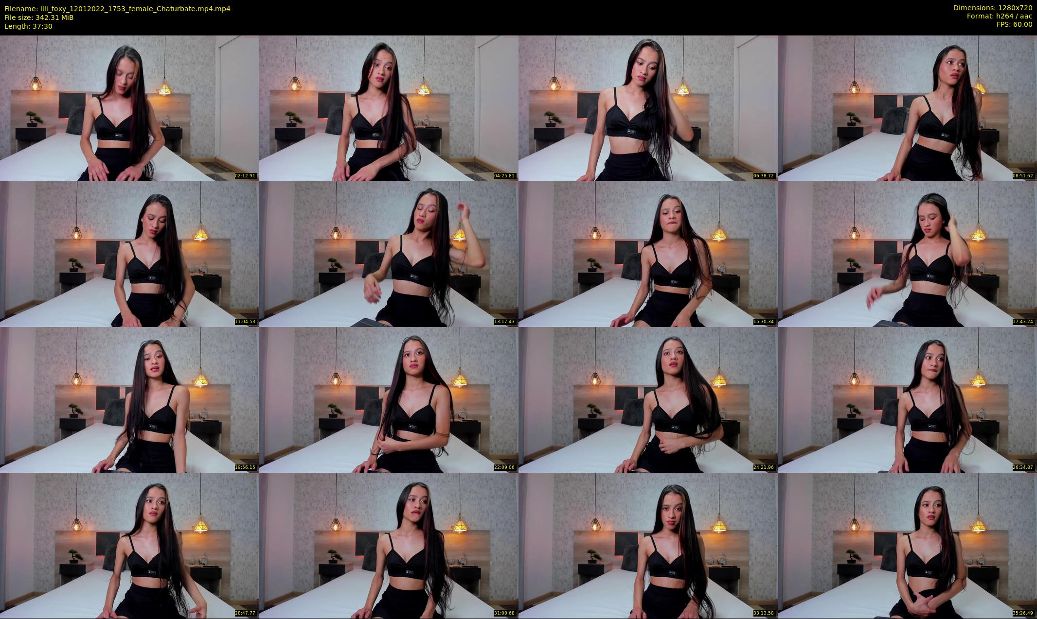 lili_foxy — 38 minute Chaturbate female cam show recording, 720p, Jan 12, 2022