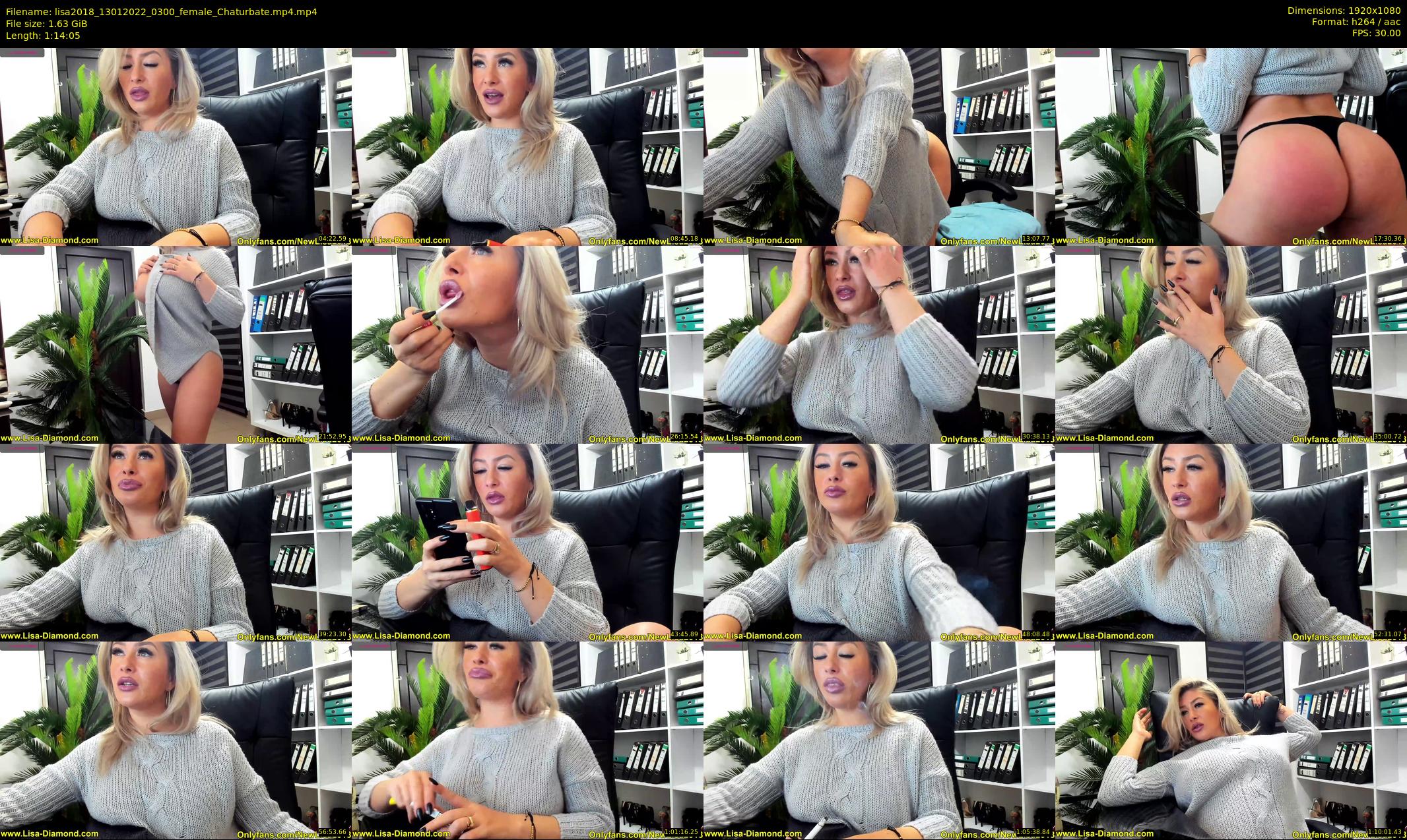 lisa2018 — 75 minute Chaturbate female cam show recording, 1080p, Jan 13, 2022