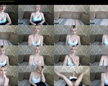 mallinia — 5 minute Chaturbate female cam show recording, 720p, Jan 12, 2022