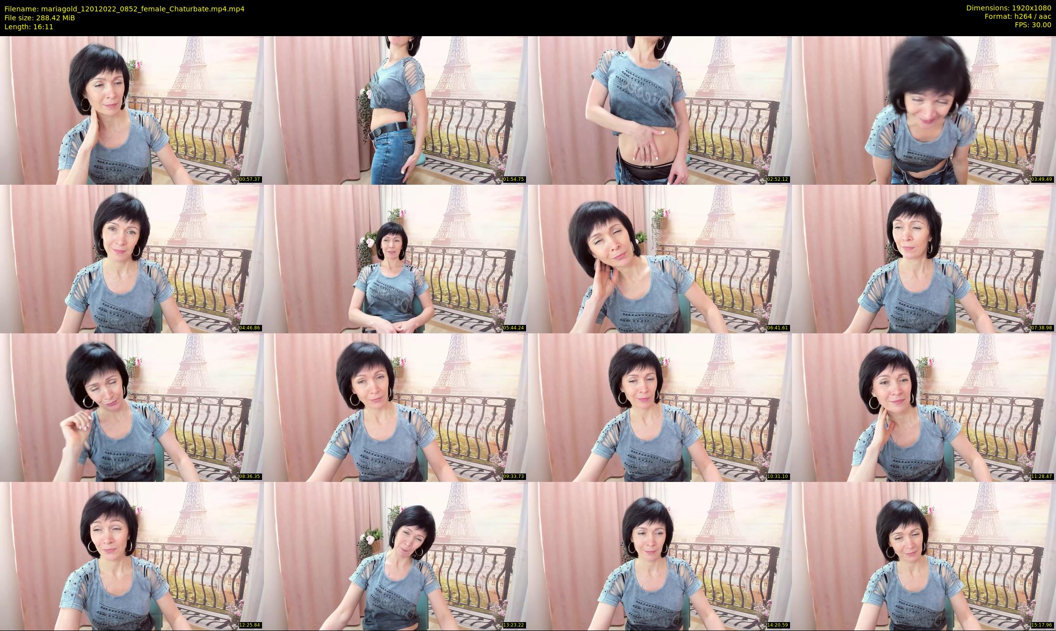 mariagold — 17 minute Chaturbate female cam show recording, 1080p, Jan 12, 2022