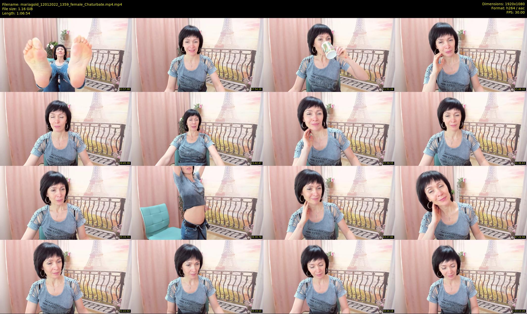 mariagold — 67 minute Chaturbate female cam show recording, 1080p, Jan 12, 2022