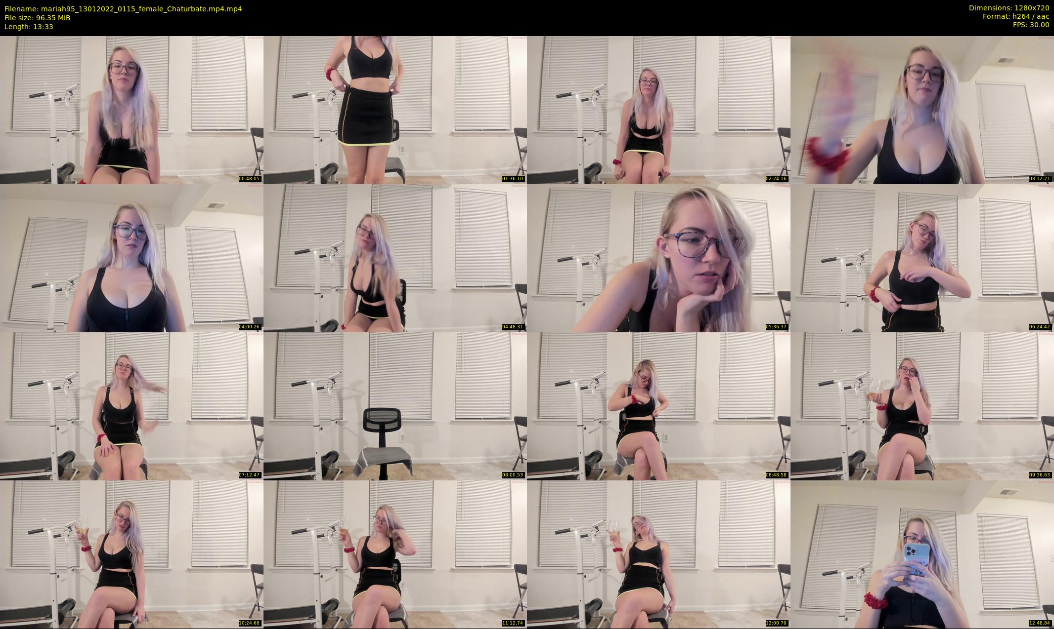 mariah95 — 14 minute Chaturbate female cam show recording, 720p, Jan 13, 2022