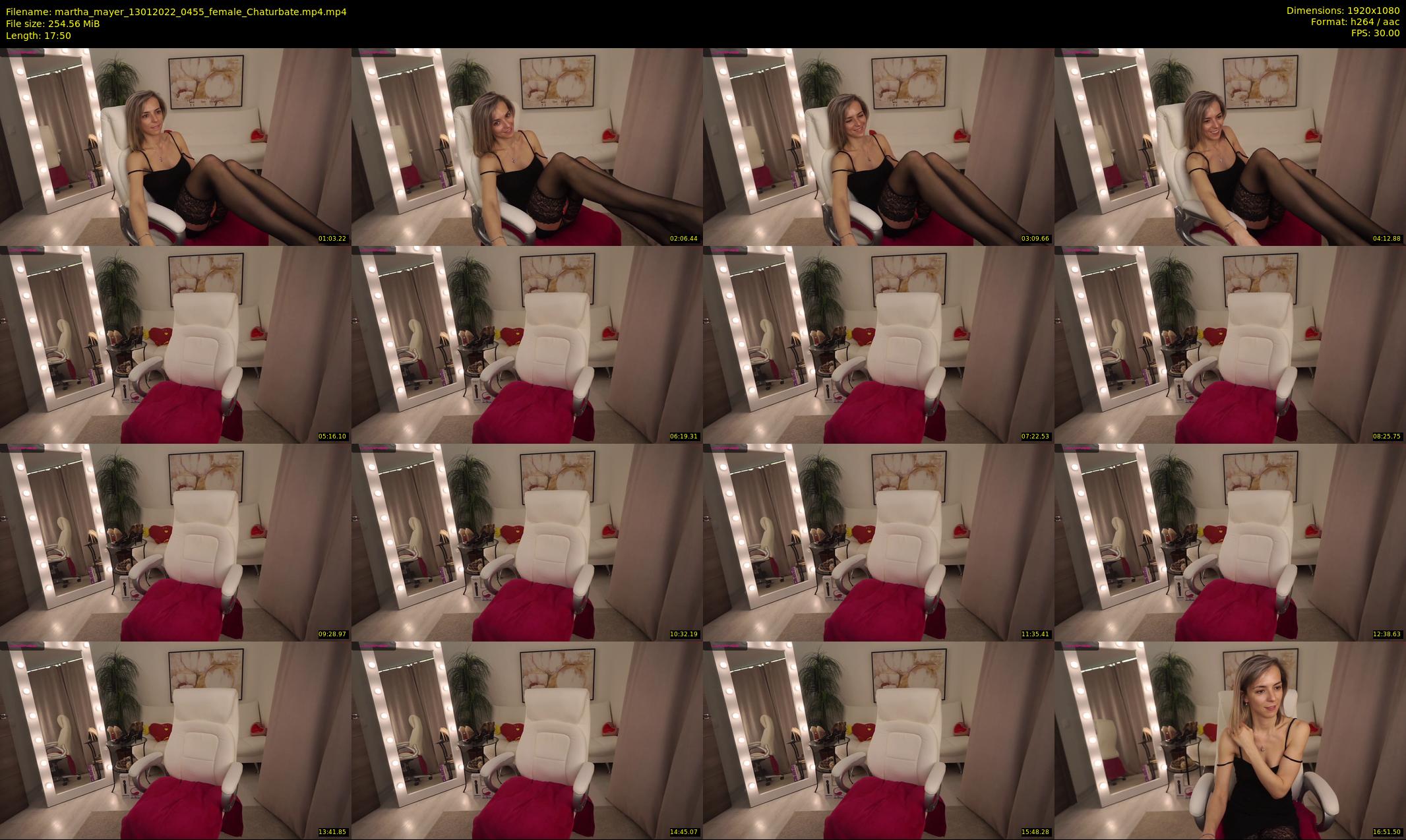 martha_mayer — 18 minute Chaturbate female cam show recording, 1080p, Jan 13, 2022