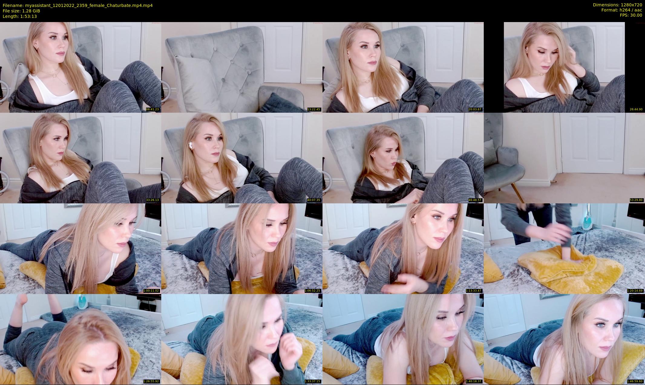 myassistant — 114 minute Chaturbate female cam show recording, 720p, Jan 12, 2022