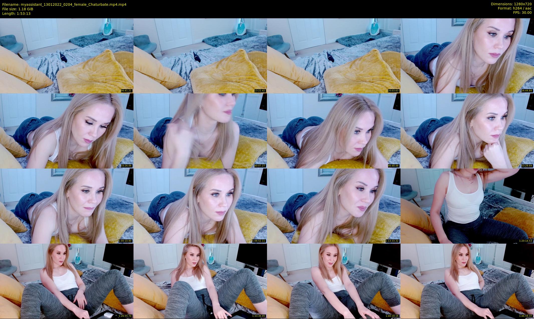myassistant — 114 minute Chaturbate female cam show recording, 720p, Jan 13, 2022