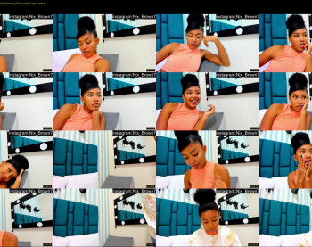 nix_brown — 70 minute Chaturbate female cam show recording, 1080p, Jan 12, 2022