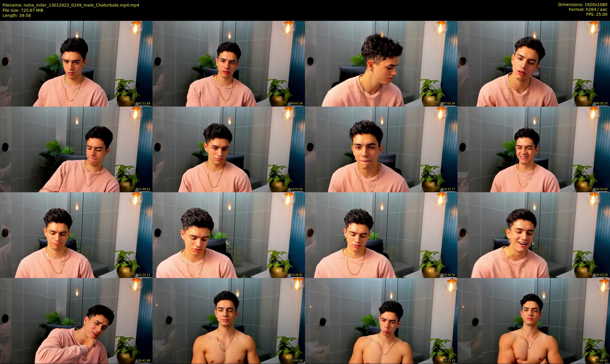 noha_miler — 40 minute Chaturbate male cam show recording, 1080p, Jan 13, 2022