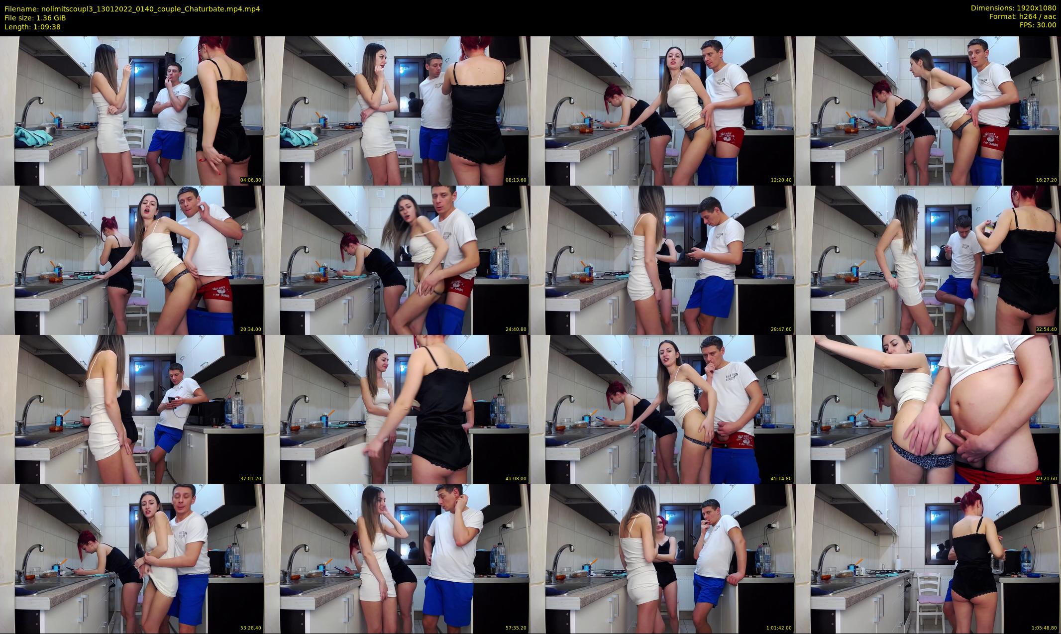 nolimitscoupl3 — 70 minute Chaturbate couple cam show recording, 1080p, Jan 13, 2022
