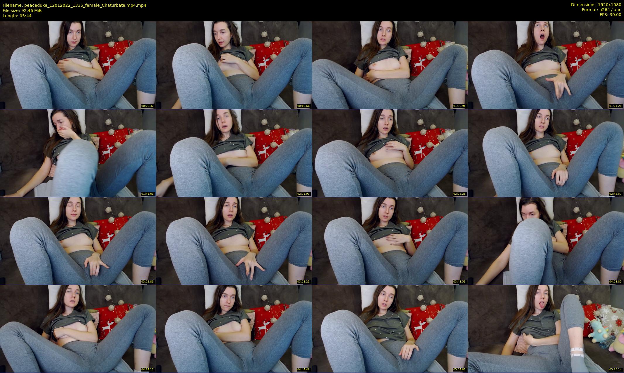 peaceduke — 6 minute Chaturbate female cam show recording, 1080p, Jan 12, 2022