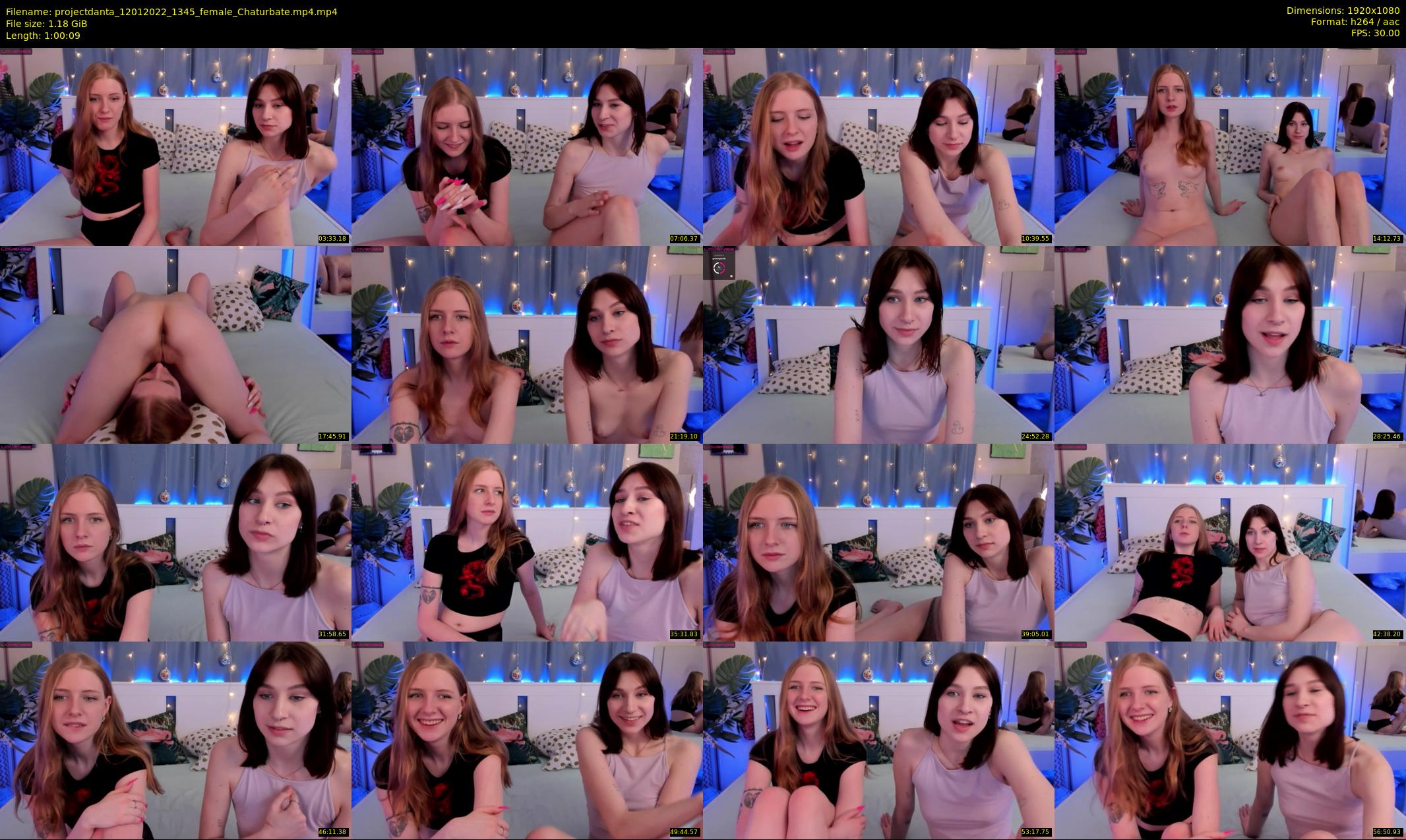 projectdanta — 61 minute Chaturbate female cam show recording, 1080p, Jan 12, 2022