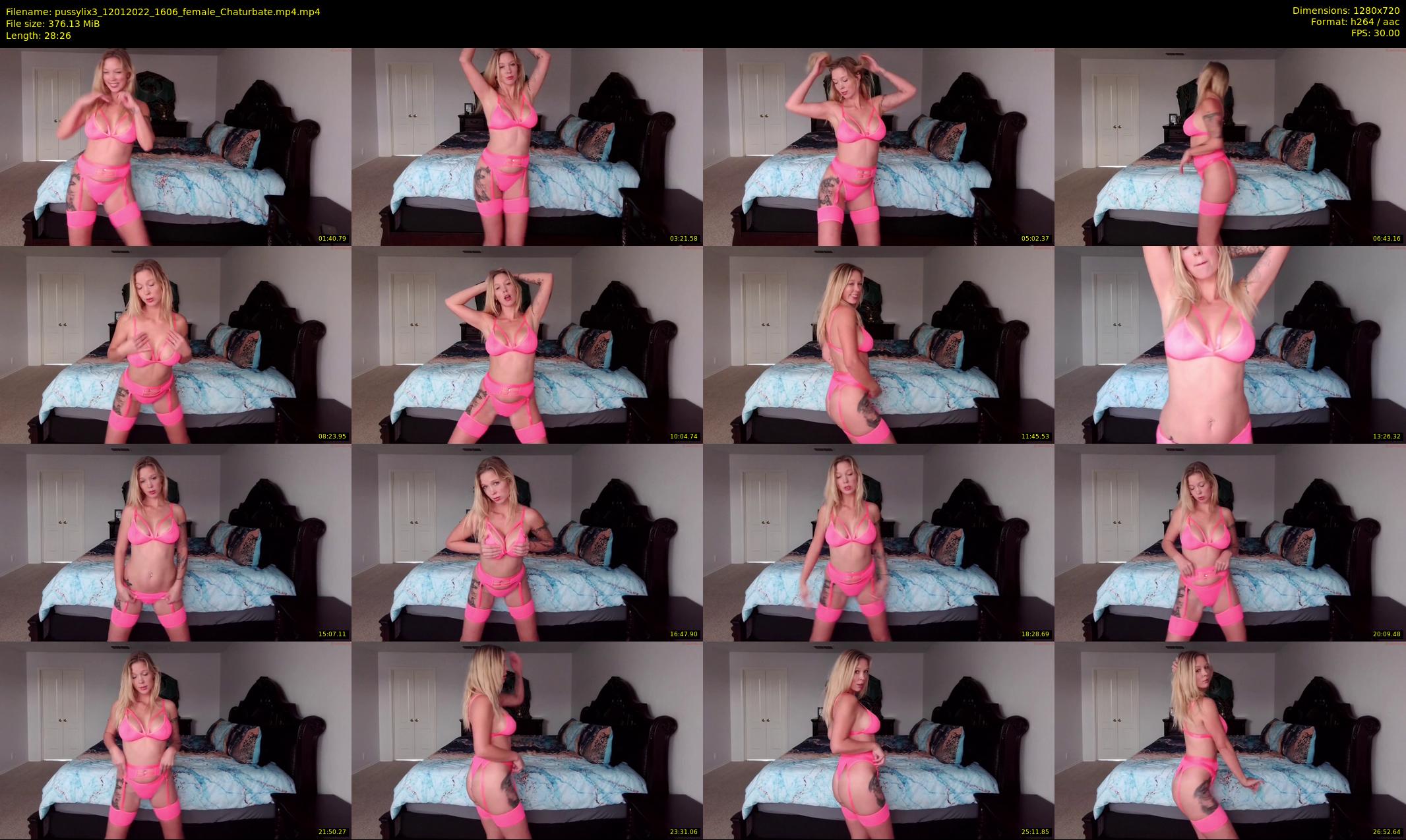 pussylix3 — 29 minute Chaturbate female cam show recording, 720p, Jan 12, 2022