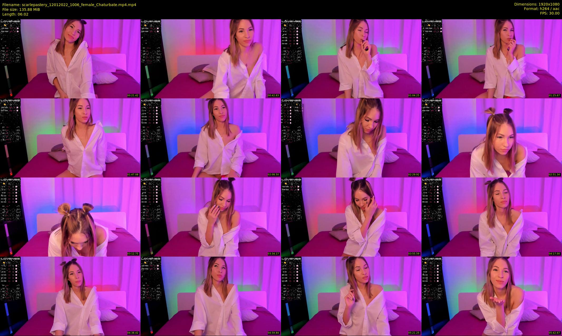 scarlepastery — 7 minute Chaturbate couple cam show recording, 1080p, Jan 12, 2022