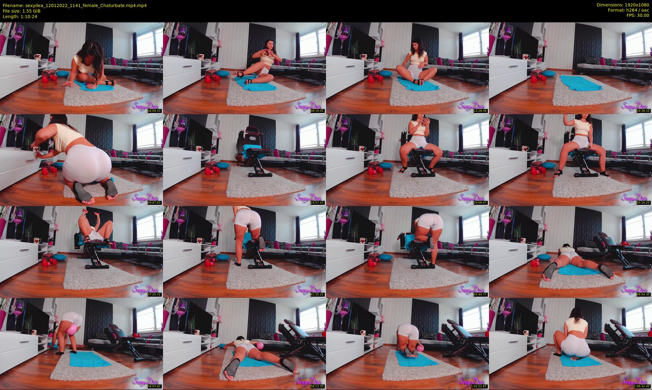 sexydea — 71 minute Chaturbate female cam show recording, 1080p, Jan 12, 2022