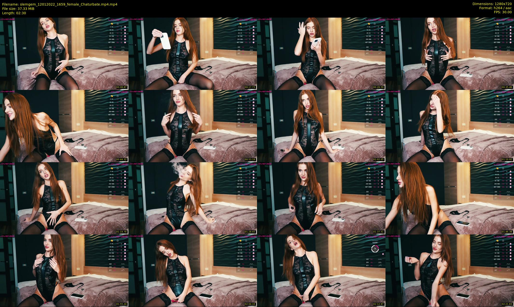 slemgem — 3 minute Chaturbate couple cam show recording, 720p, Jan 12, 2022