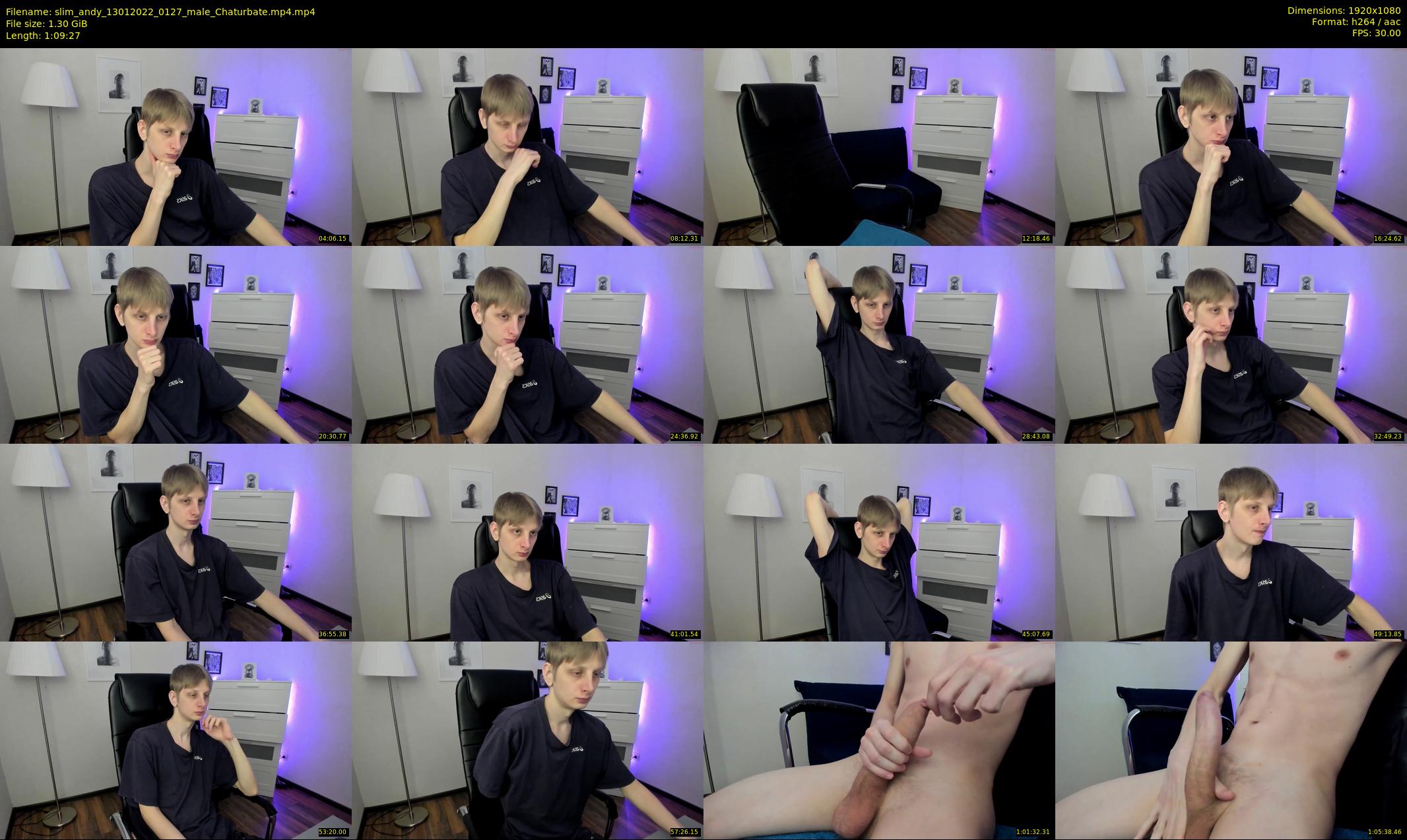 slim_andy — 70 minute Chaturbate male cam show recording, 1080p, Jan 13, 2022