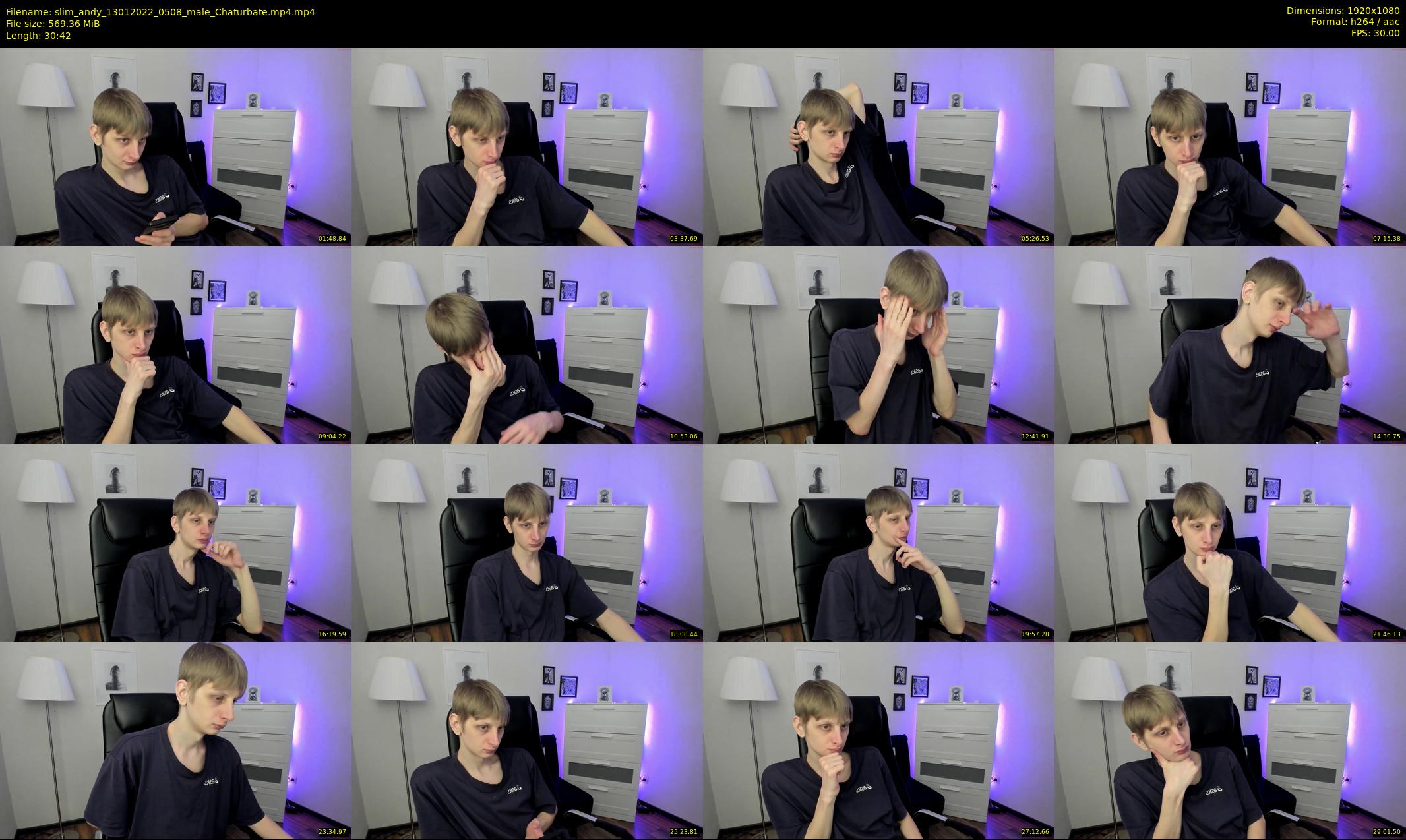 slim_andy — 31 minute Chaturbate male cam show recording, 1080p, Jan 13, 2022
