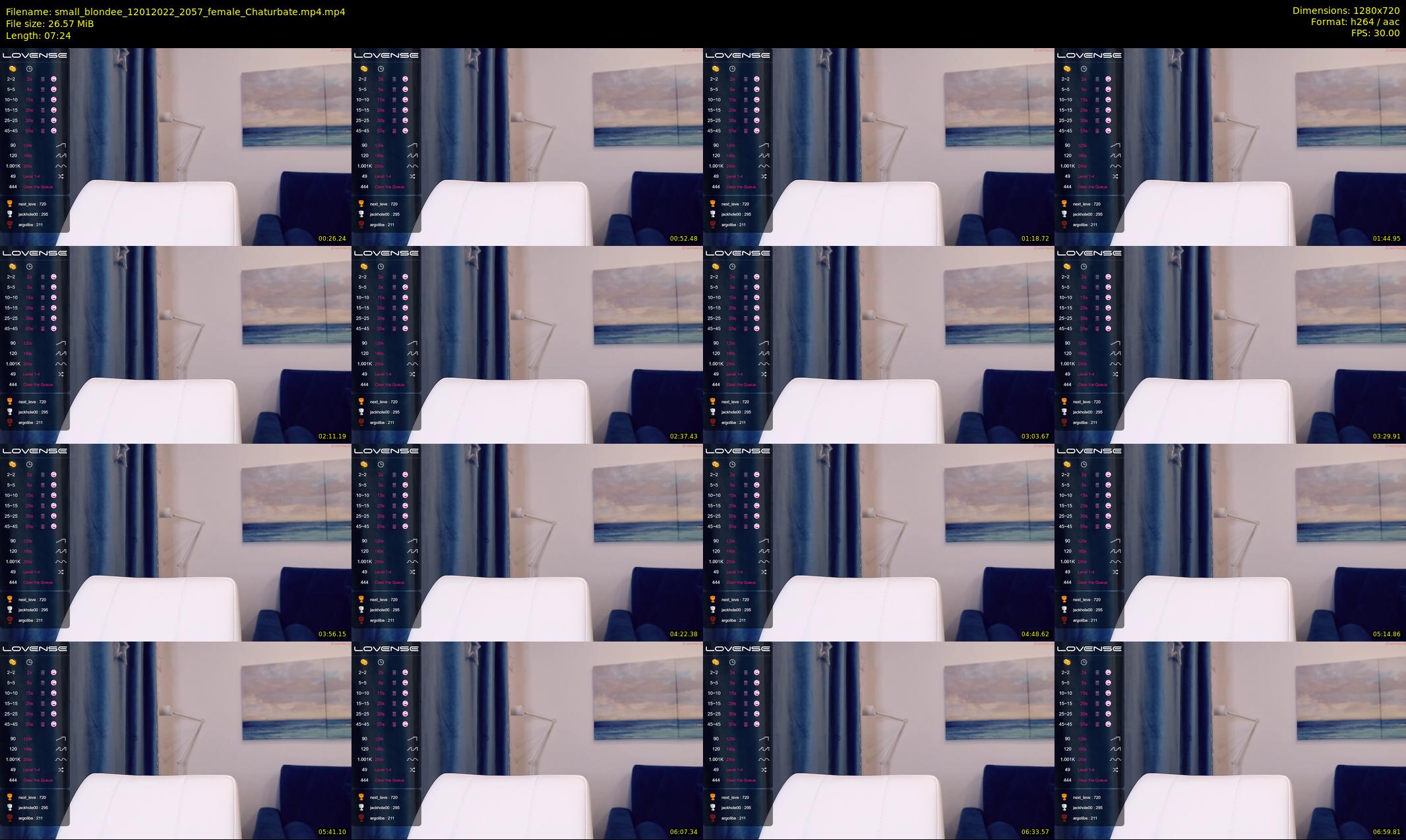small_blondee — 8 minute Chaturbate female cam show recording, 720p, Jan 12, 2022