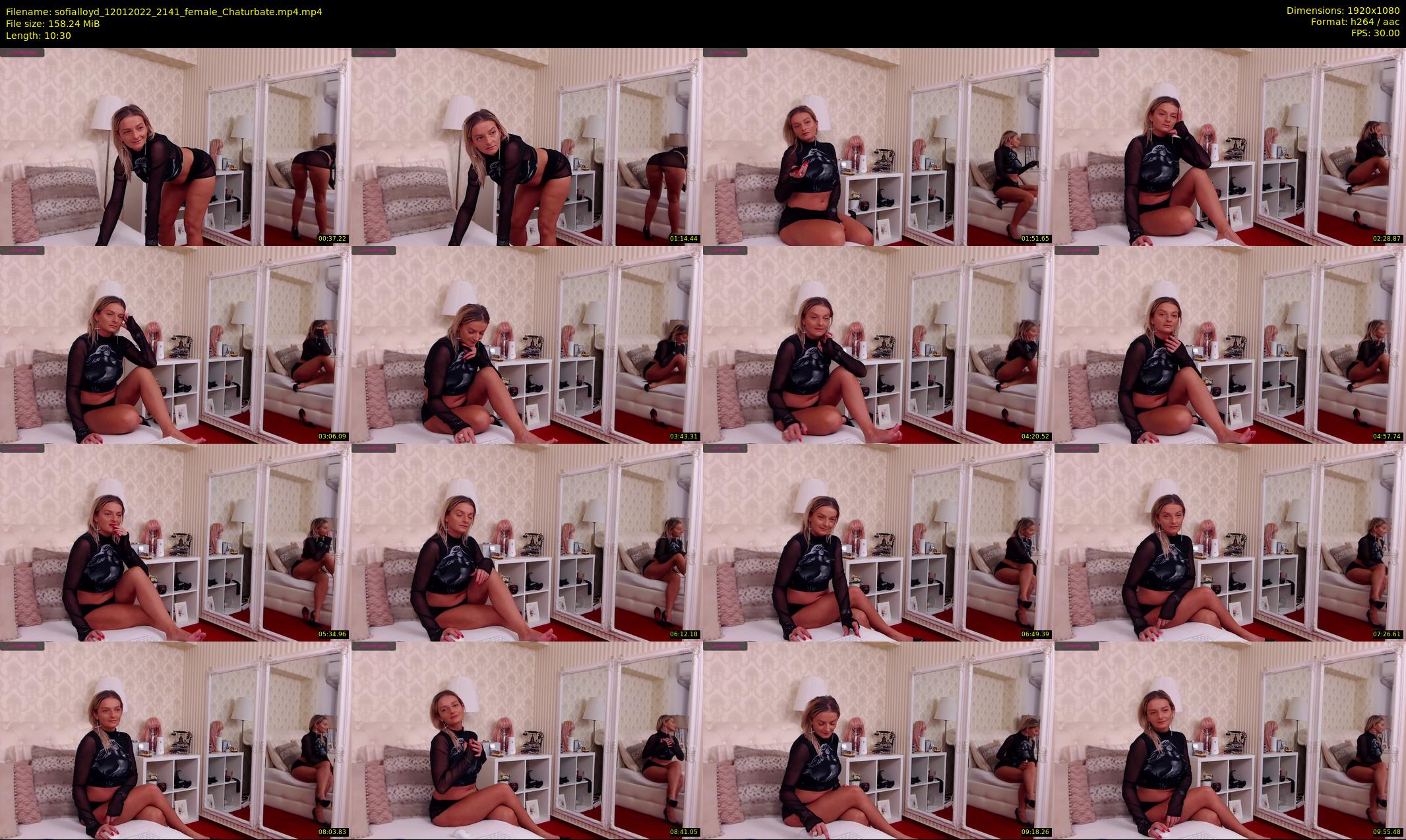 sofialloyd — 11 minute Chaturbate female cam show recording, 1080p, Jan 12, 2022