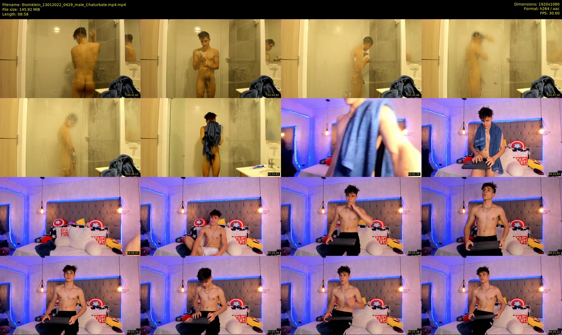 thomklein — 9 minute Chaturbate male cam show recording, 1080p, Jan 13, 2022