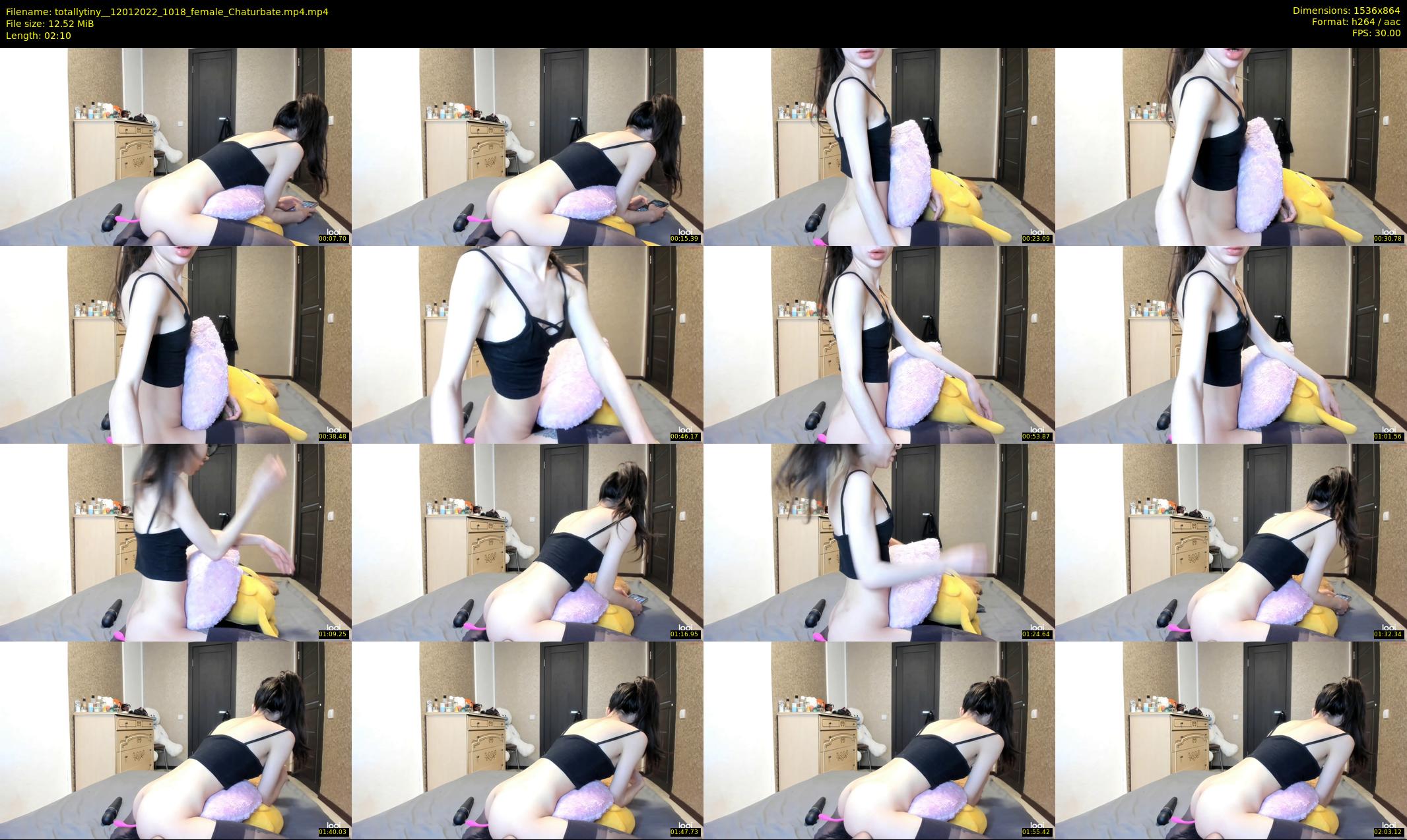 totallytiny_ — 3 minute Chaturbate female cam show recording, 720p, Jan 12, 2022