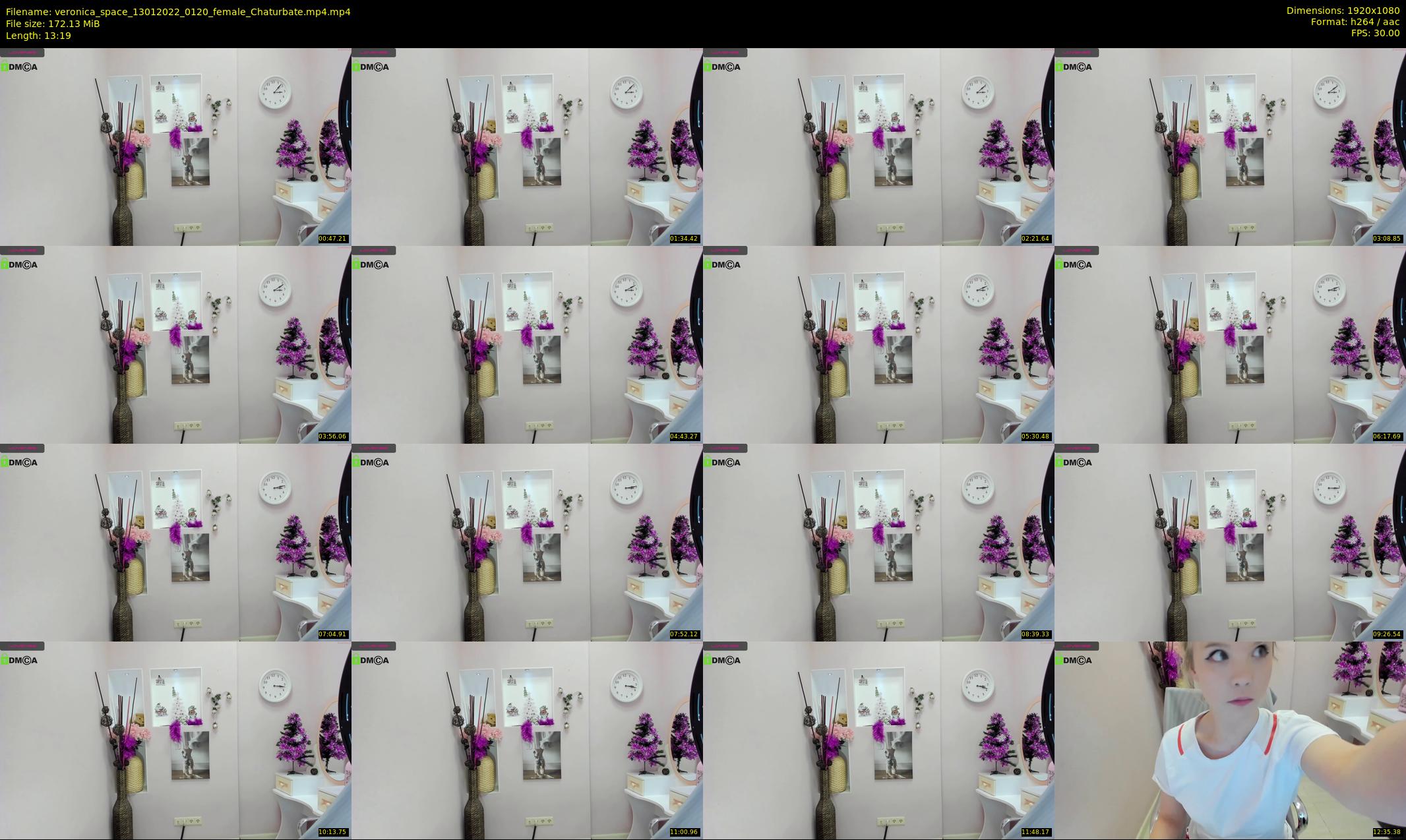 veronica_space — 14 minute Chaturbate female cam show recording, 1080p, Jan 13, 2022