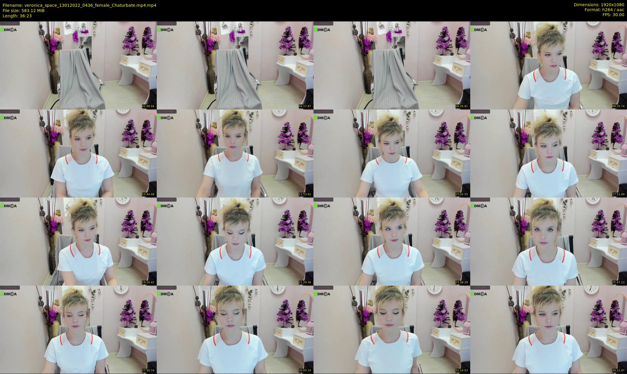 veronica_space — 37 minute Chaturbate female cam show recording, 1080p, Jan 13, 2022
