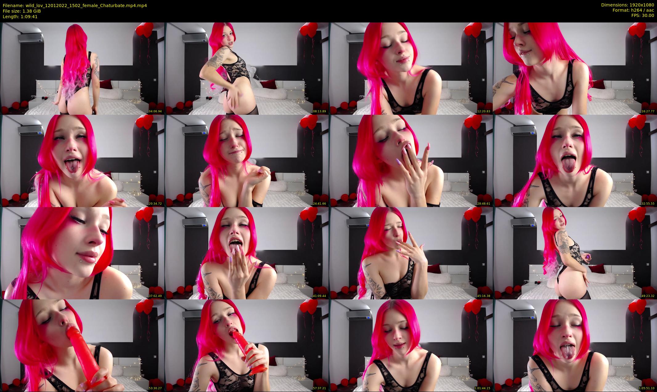 wild_lov — 70 minute Chaturbate female cam show recording, 1080p, Jan 12, 2022